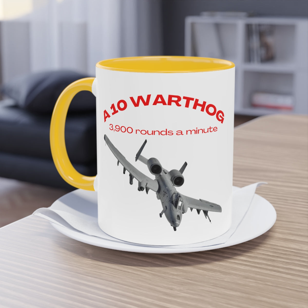 Coffee Mug ( A10 Warthog ) Military Style