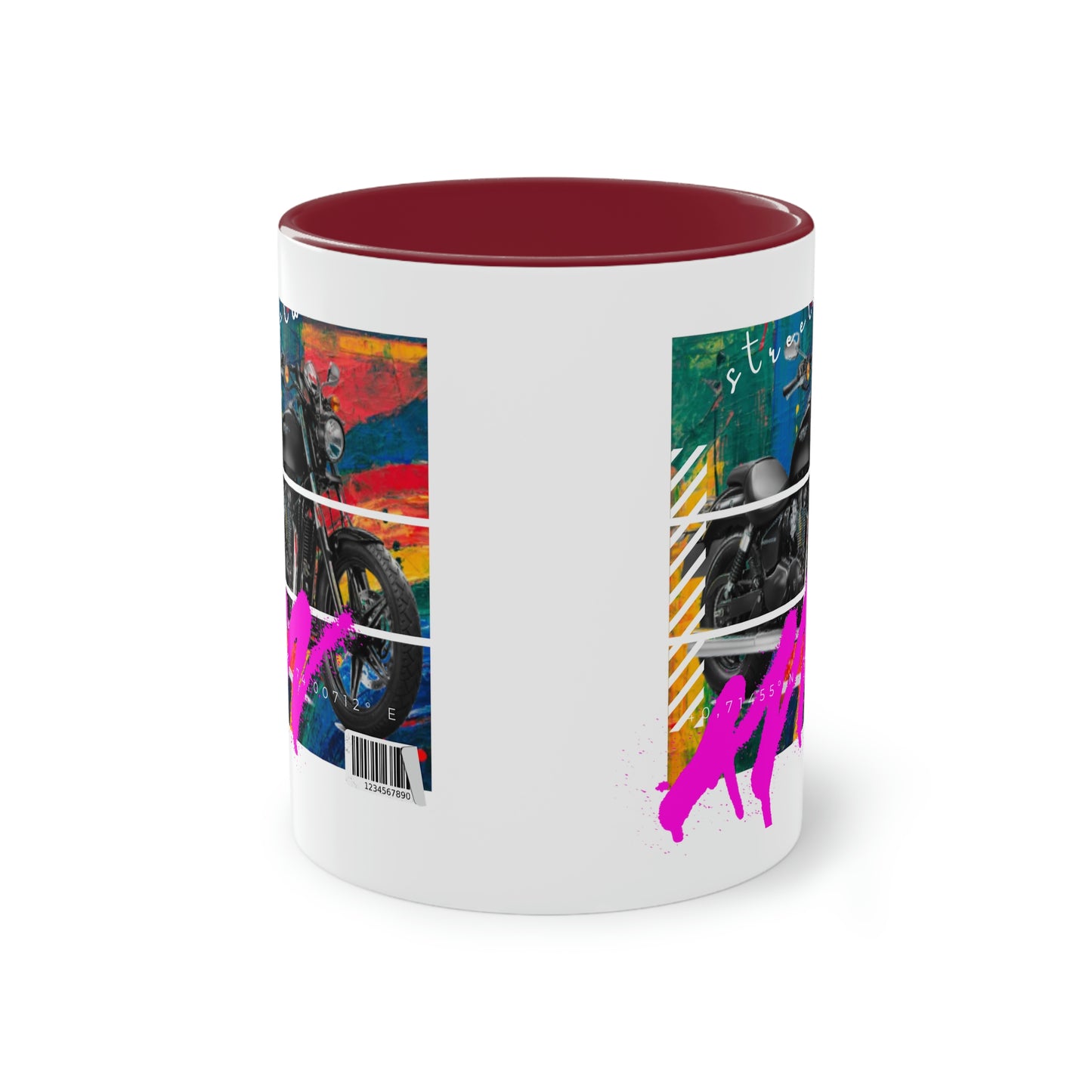 Coffee Mug  ( Urban Black Sports Bike )
