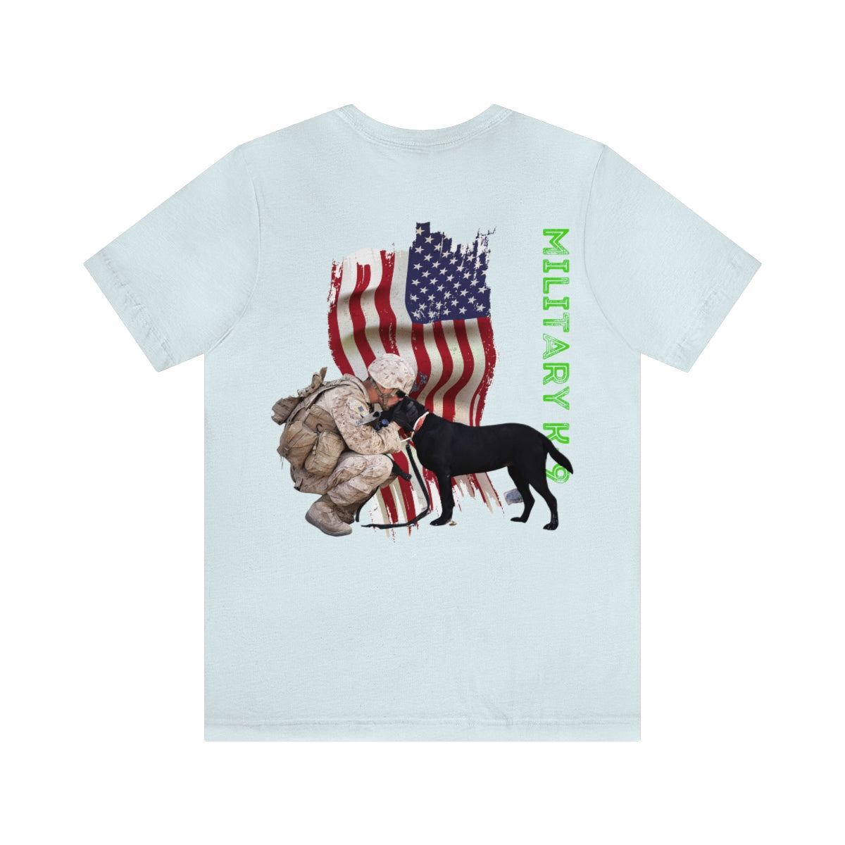 T-Shirt Classic jersey short sleeve ( Military T-shirt, K-9 Unit ) Military Style