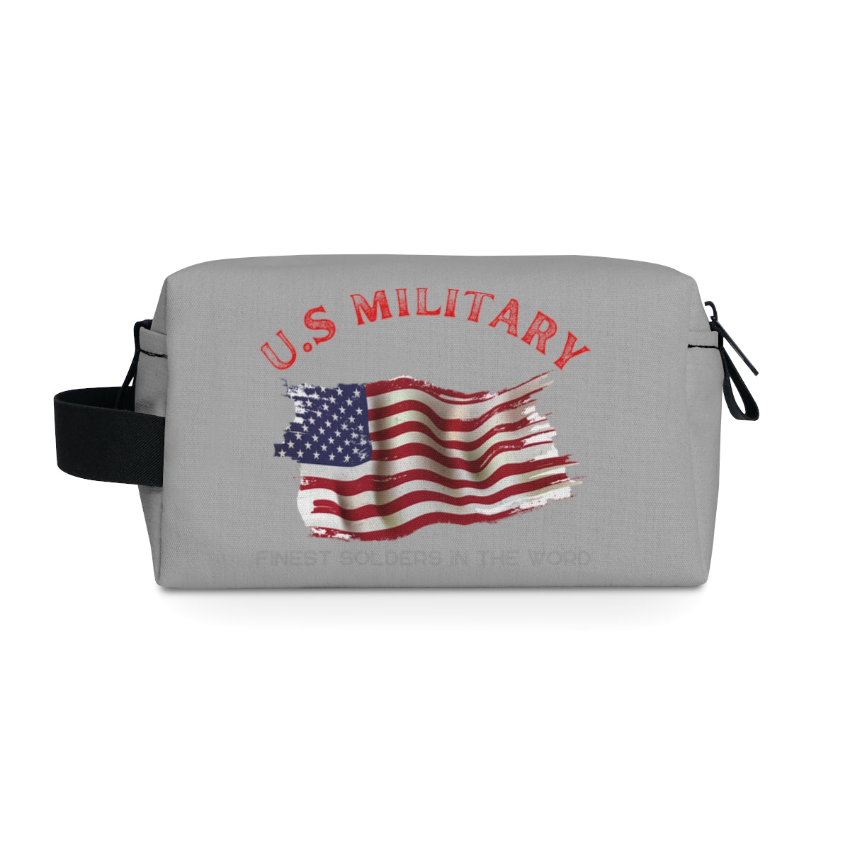 Toiletry Bag (US Military Light Grey ) Military Styling