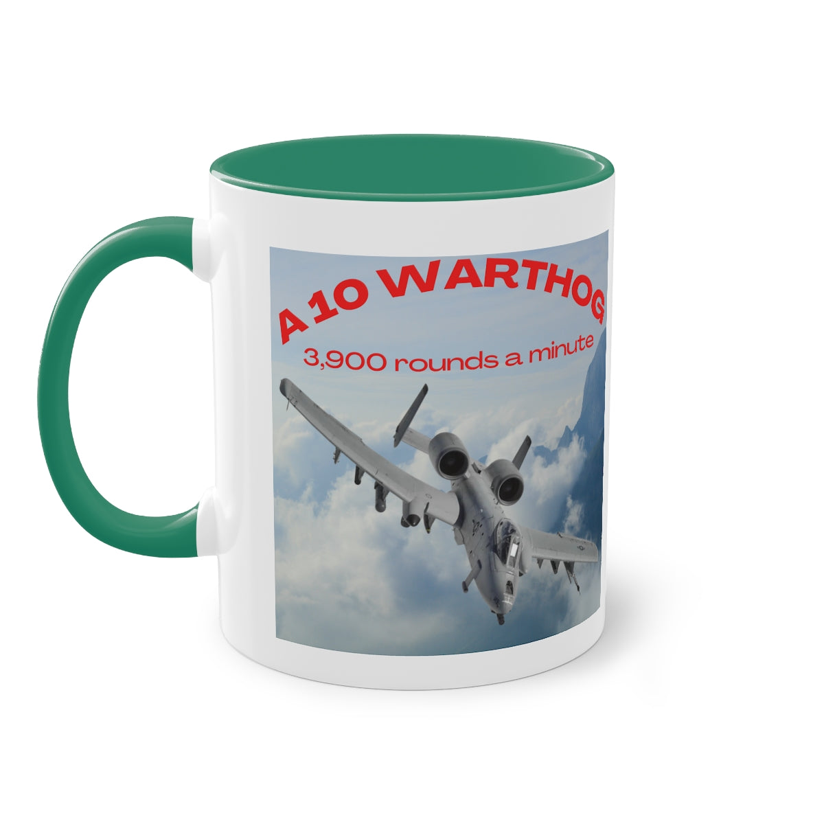 Coffee Mug ( F-10 Warthog 1 ) Military Style