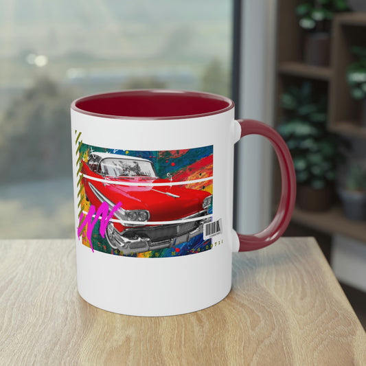 Coffee Mug  ( Urban Red Cadillac )