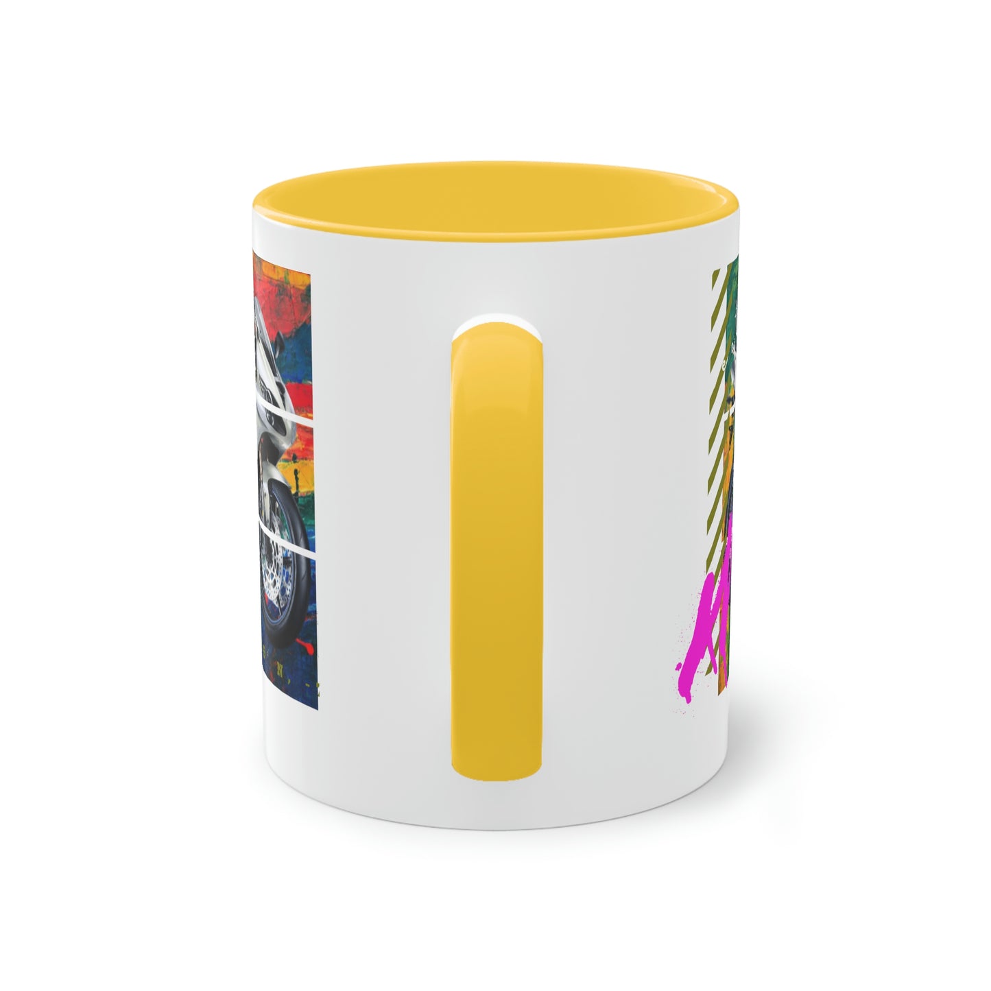 Coffee Mug ( Urban White Sports Bike )