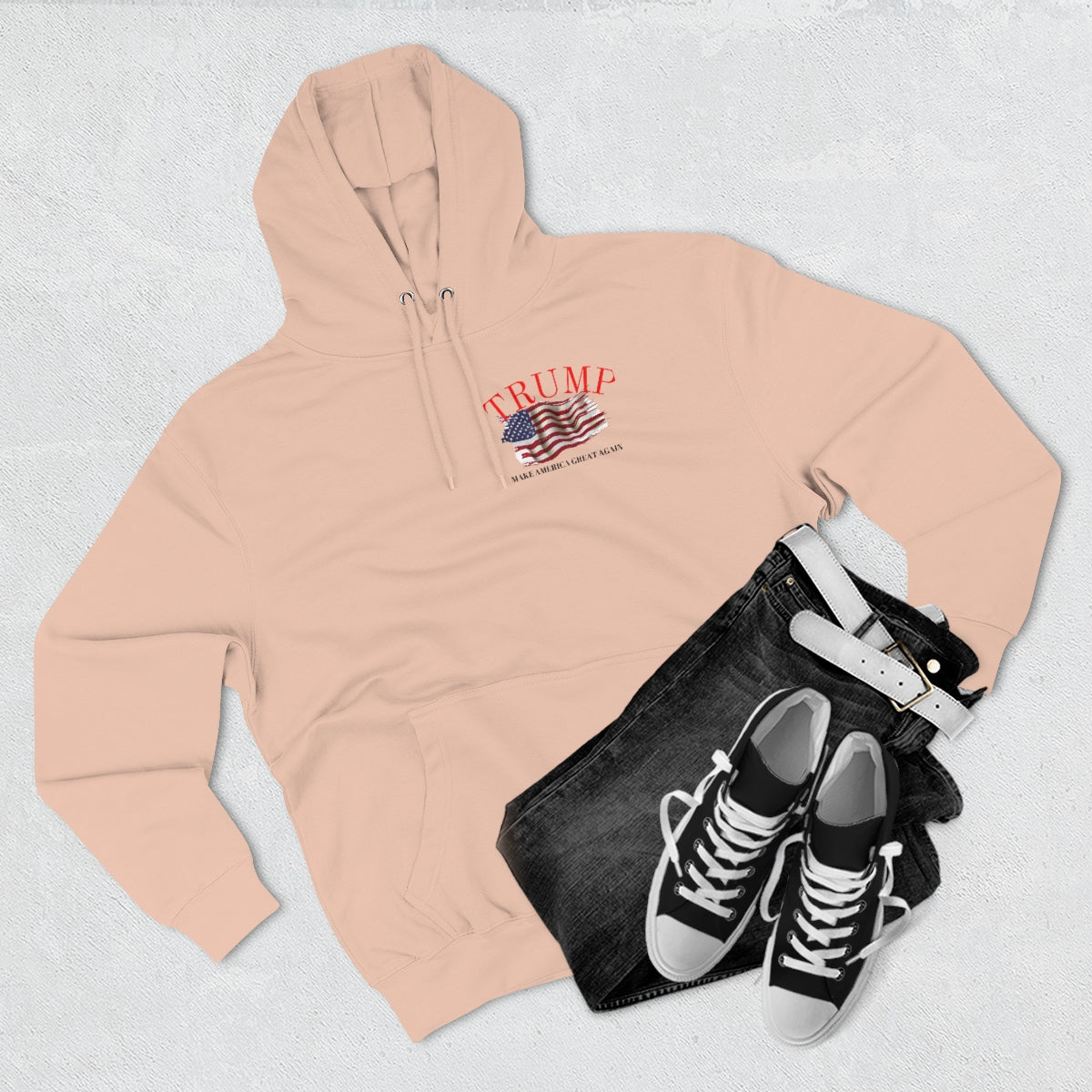 Unisex Premium Pullover Hoodie (TRUMP)