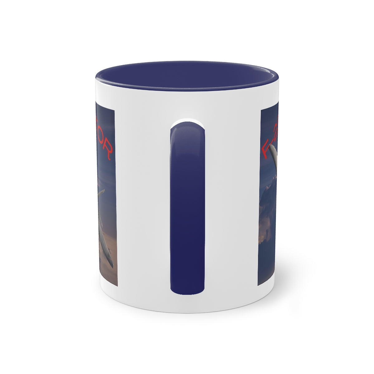 Coffee Mug ( F-22 RAPTOR 2 ) Military Style