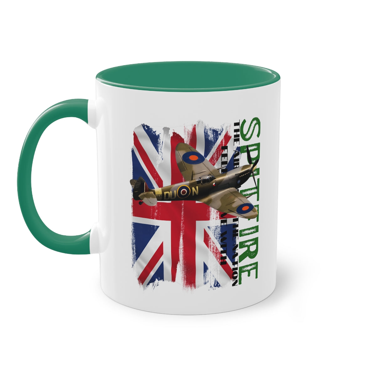 Coffee Mug ( Spitfire ) Military Style