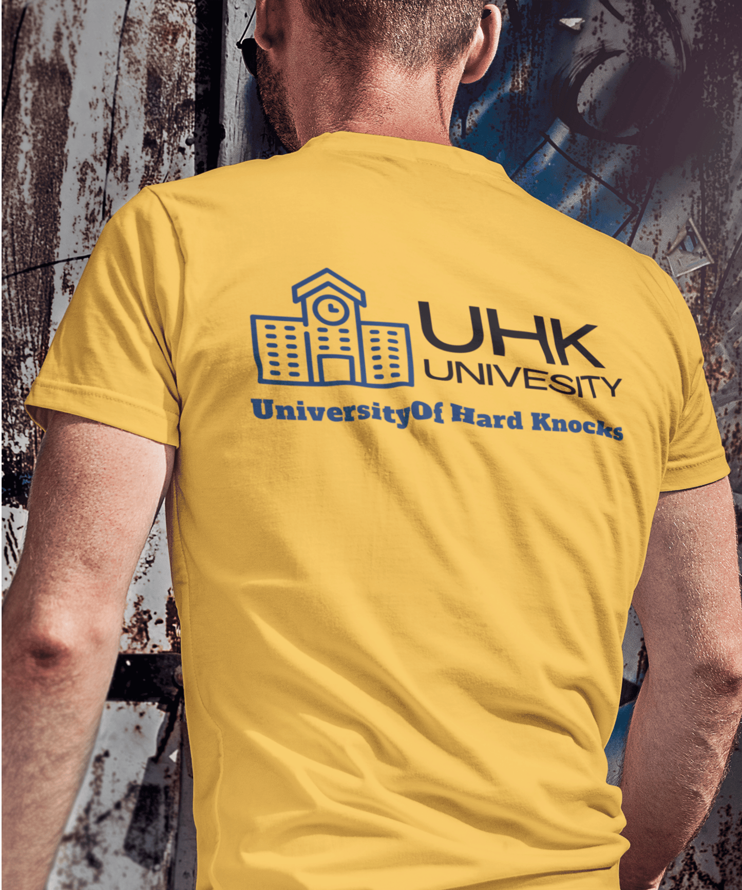 T-Shirt Classic Jersey Short Sleeve ( University Of Hard Knocks )
