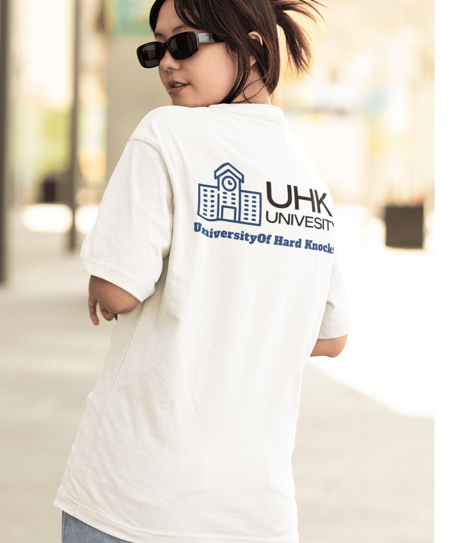 T-Shirt Classic Jersey Short Sleeve ( University Of Hard Knocks )