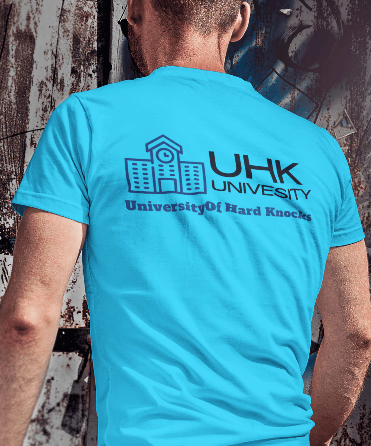 T-Shirt Classic Jersey Short Sleeve ( University Of Hard Knocks )