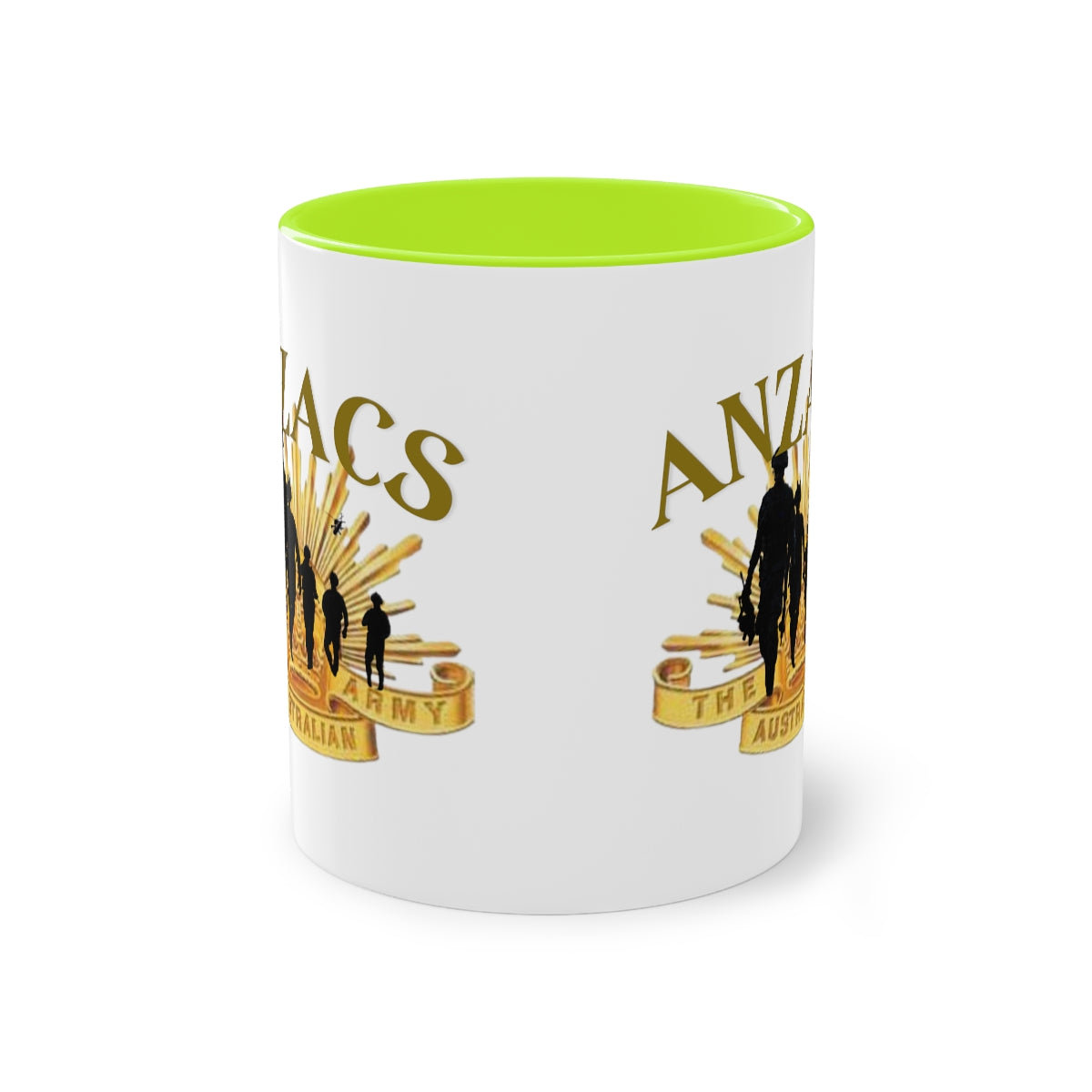 Coffee Mug ( ANZACS ) Military Style