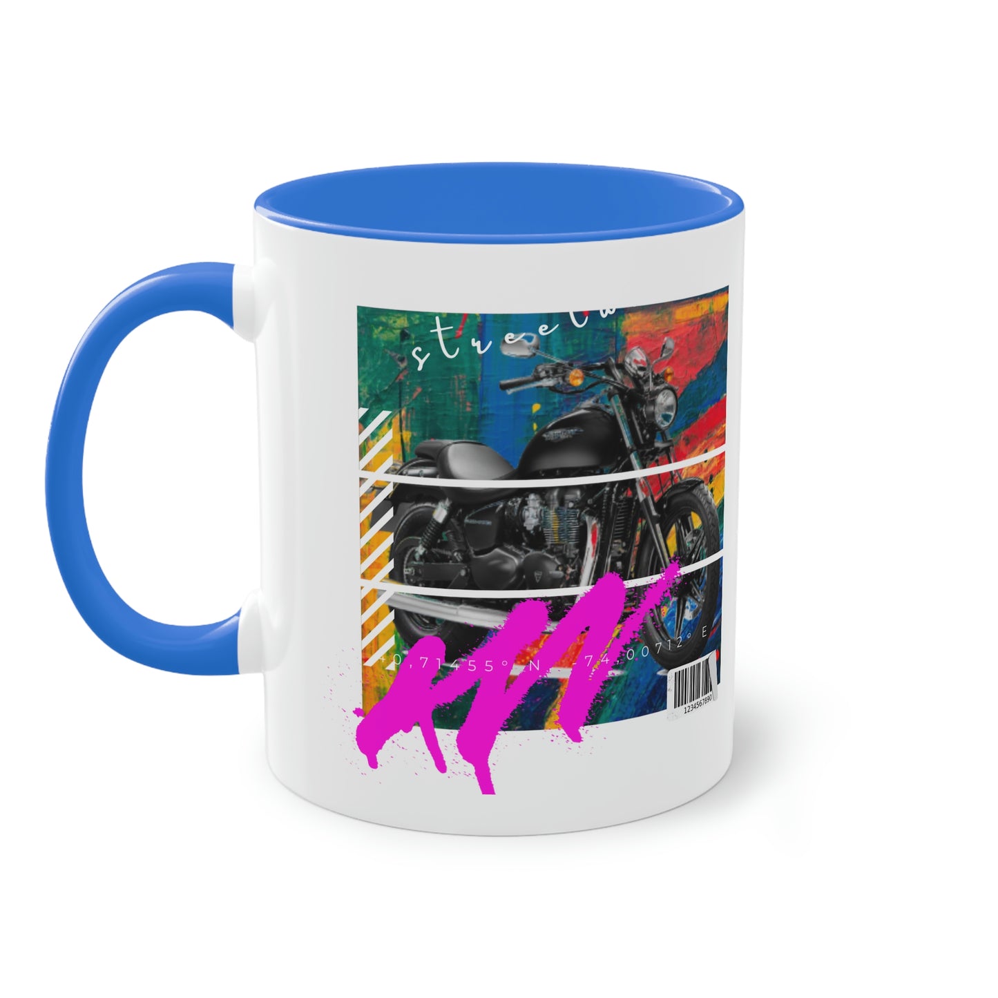 Coffee Mug  ( Urban Black Sports Bike )