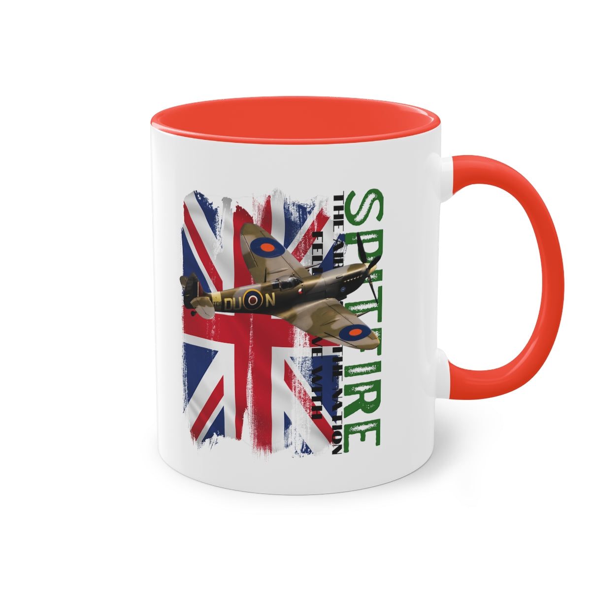 Coffee Mug ( Spitfire ) Military Style