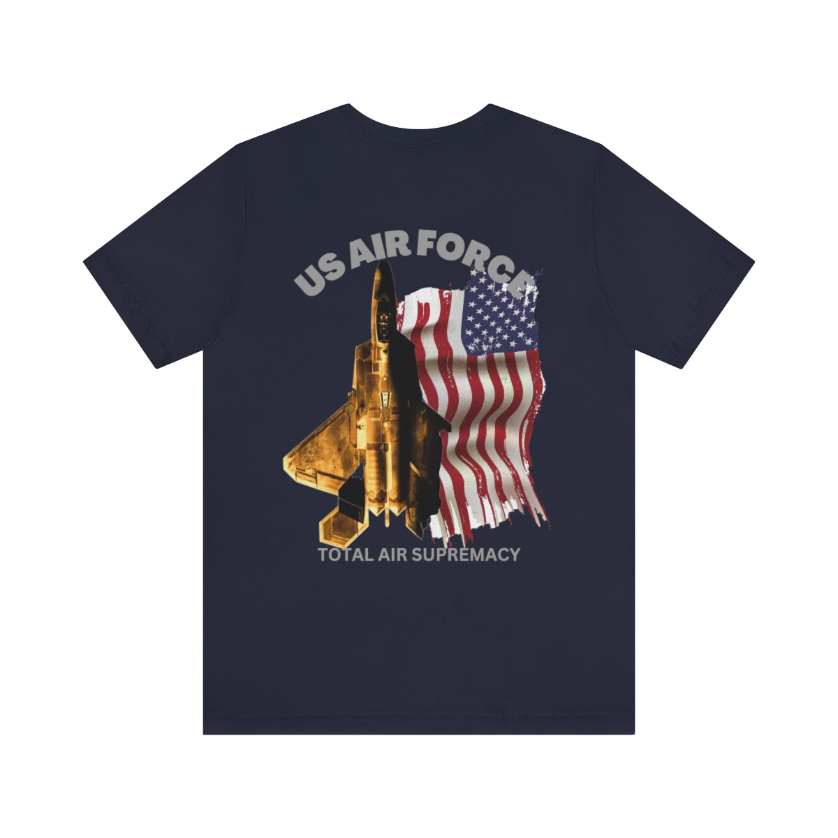 T-Shirt Classic Jersey short Sleeve ( US Air Force Raptor ) Military Style