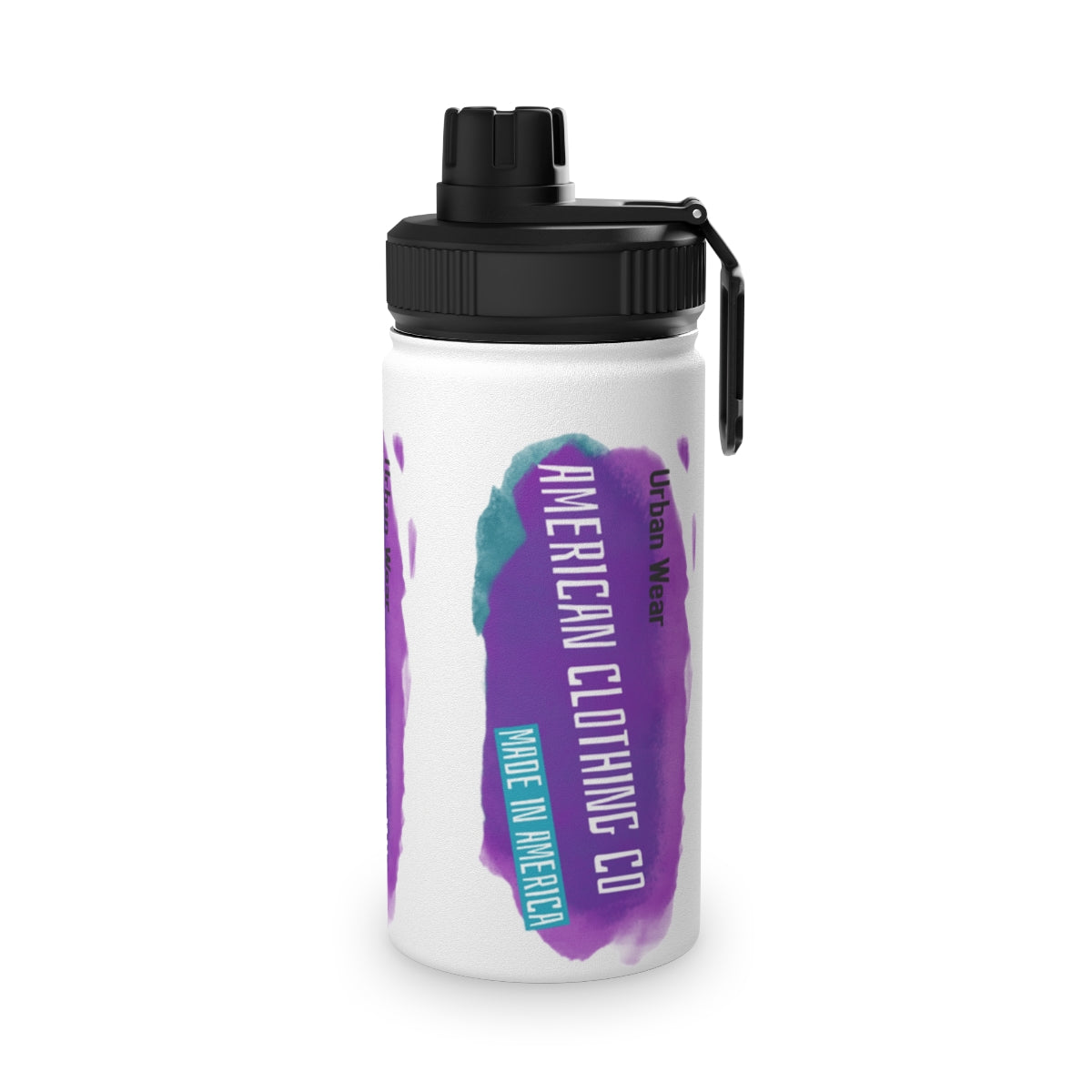 Stainless Steel Water Bottle, Sports Lid ( American Clothing Company )