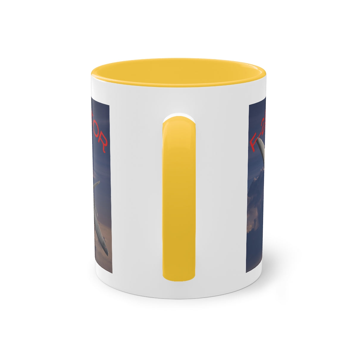 Coffee Mug ( F-22 RAPTOR 2 ) Military Style
