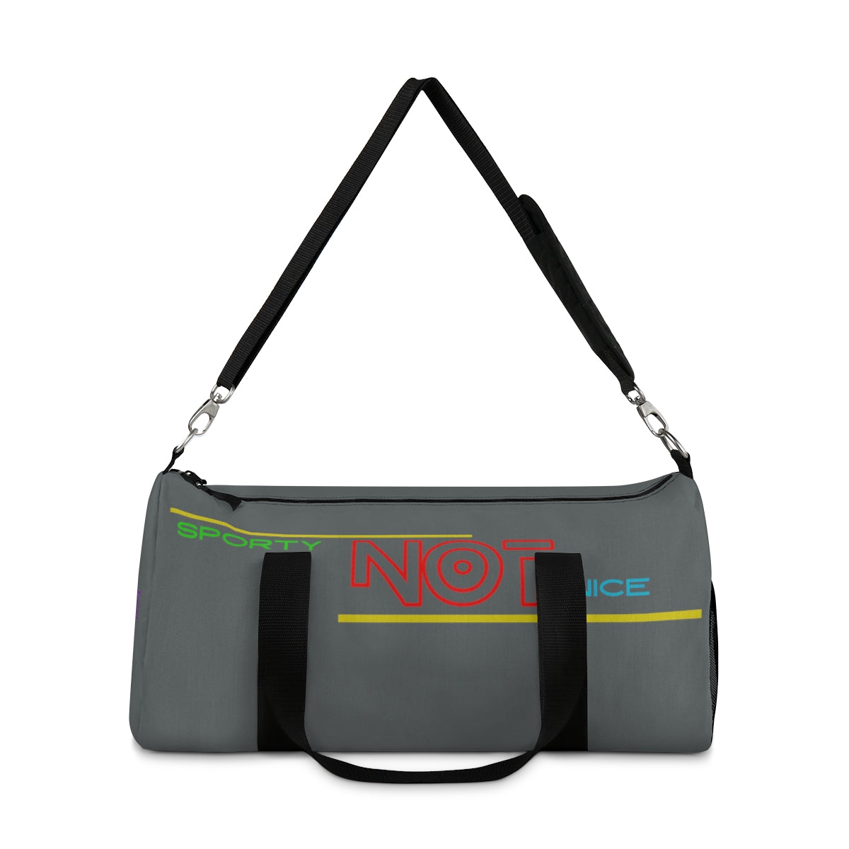 Sports Bag (Sporty Not Nice ) Grey