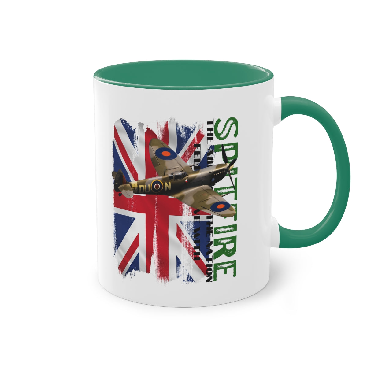Coffee Mug ( Spitfire ) Military Style