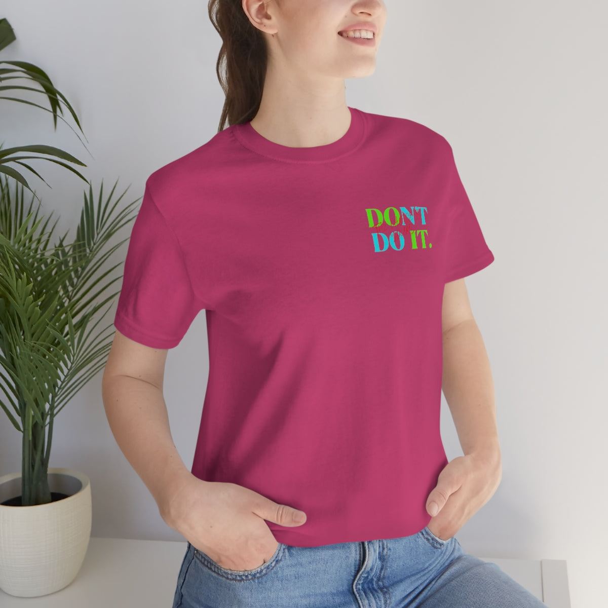 T-shirts Classic Jersey style short sleeve ( Do it Don't Do it ) Activewear