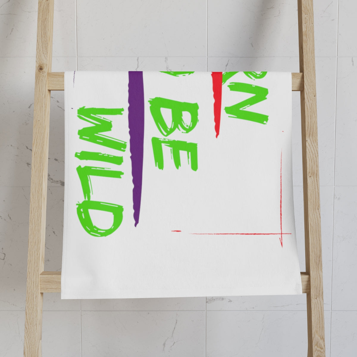 Sports Towel ( Born To Be Wild ) White