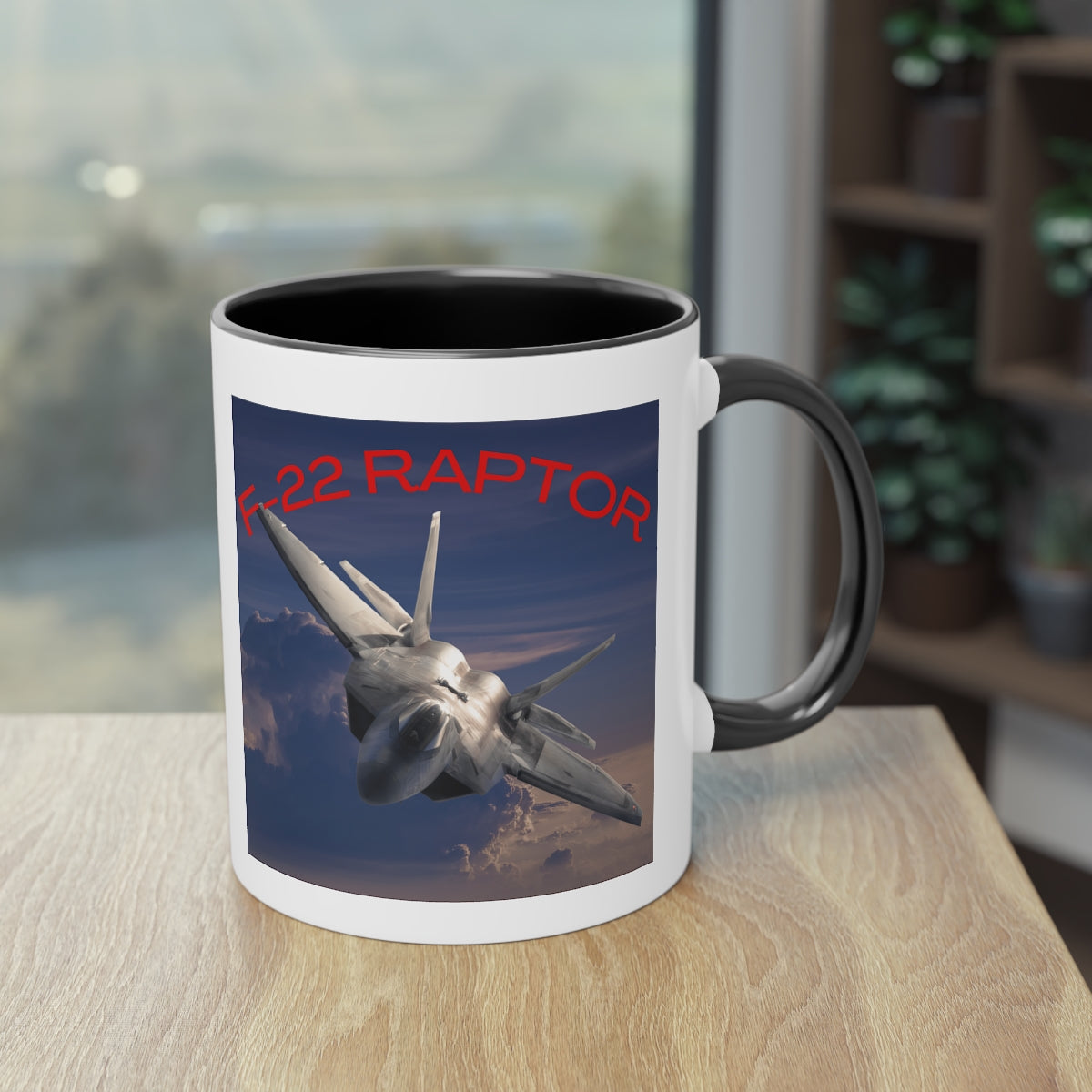 Coffee Mug ( F-22 RAPTOR 2 ) Military Style