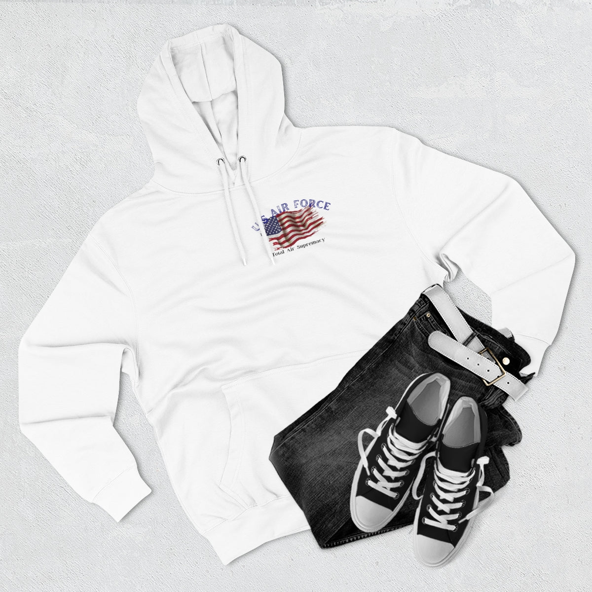 Hoodie ( US Air Force ) Military Style