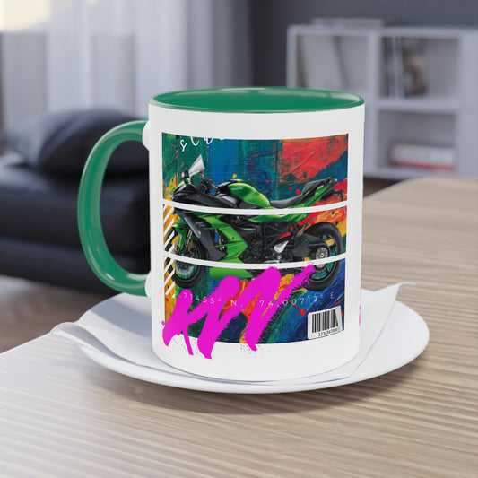 Coffee Mug  ( Urban Green Sports Bike )
