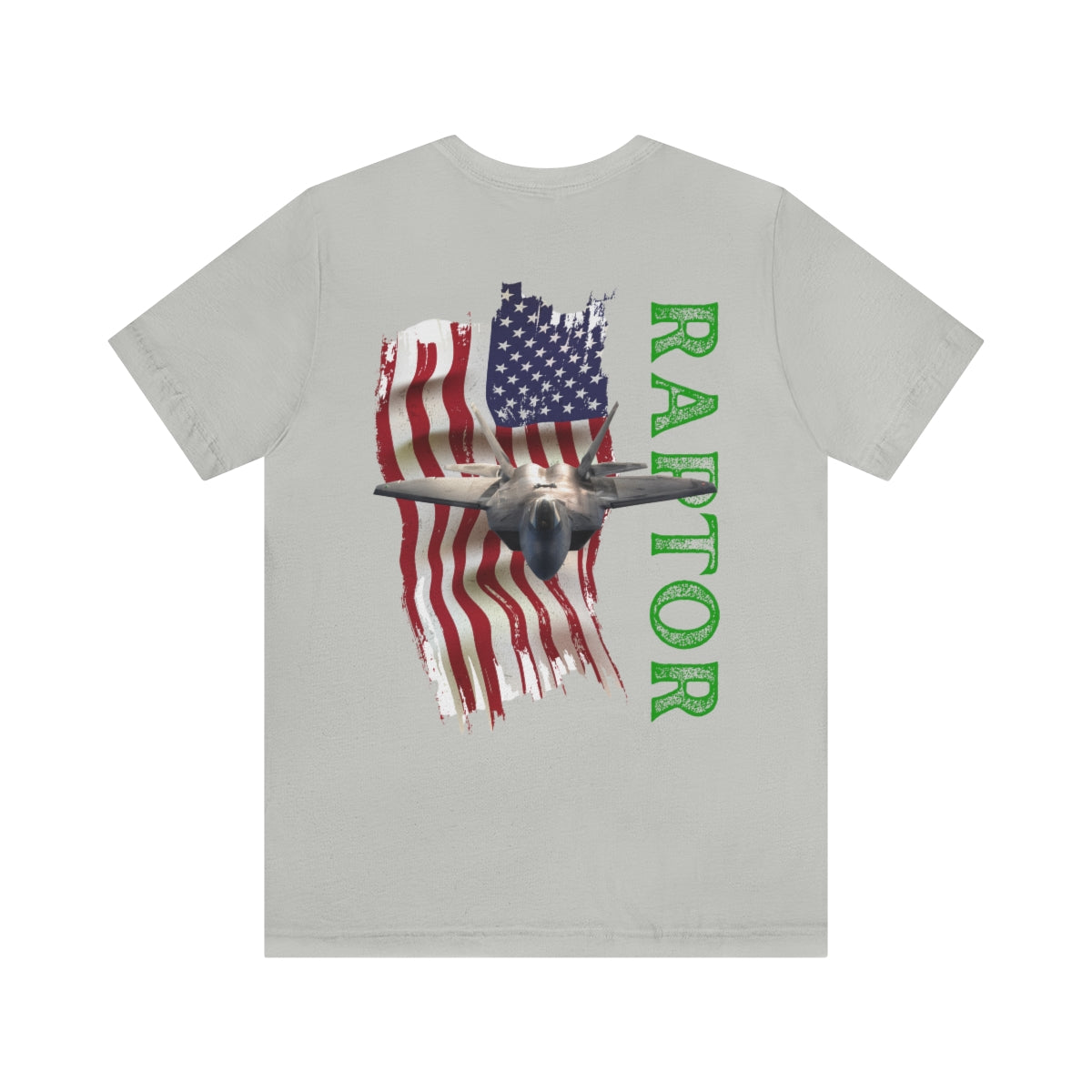 T-shirt Classic Jersey short sleeve ( RAPTOR F-22 stealth fighter ) Military Style