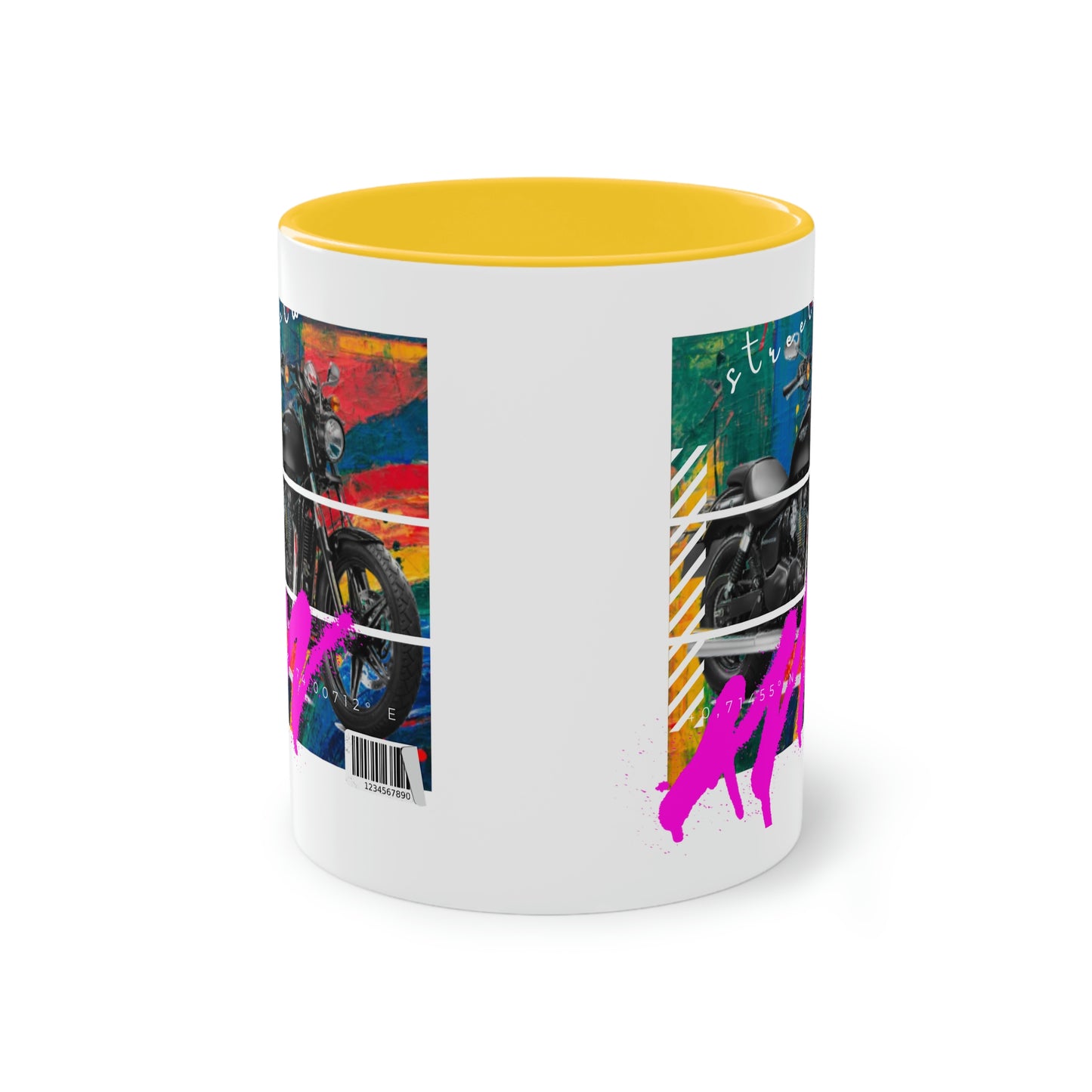 Coffee Mug  ( Urban Black Sports Bike )