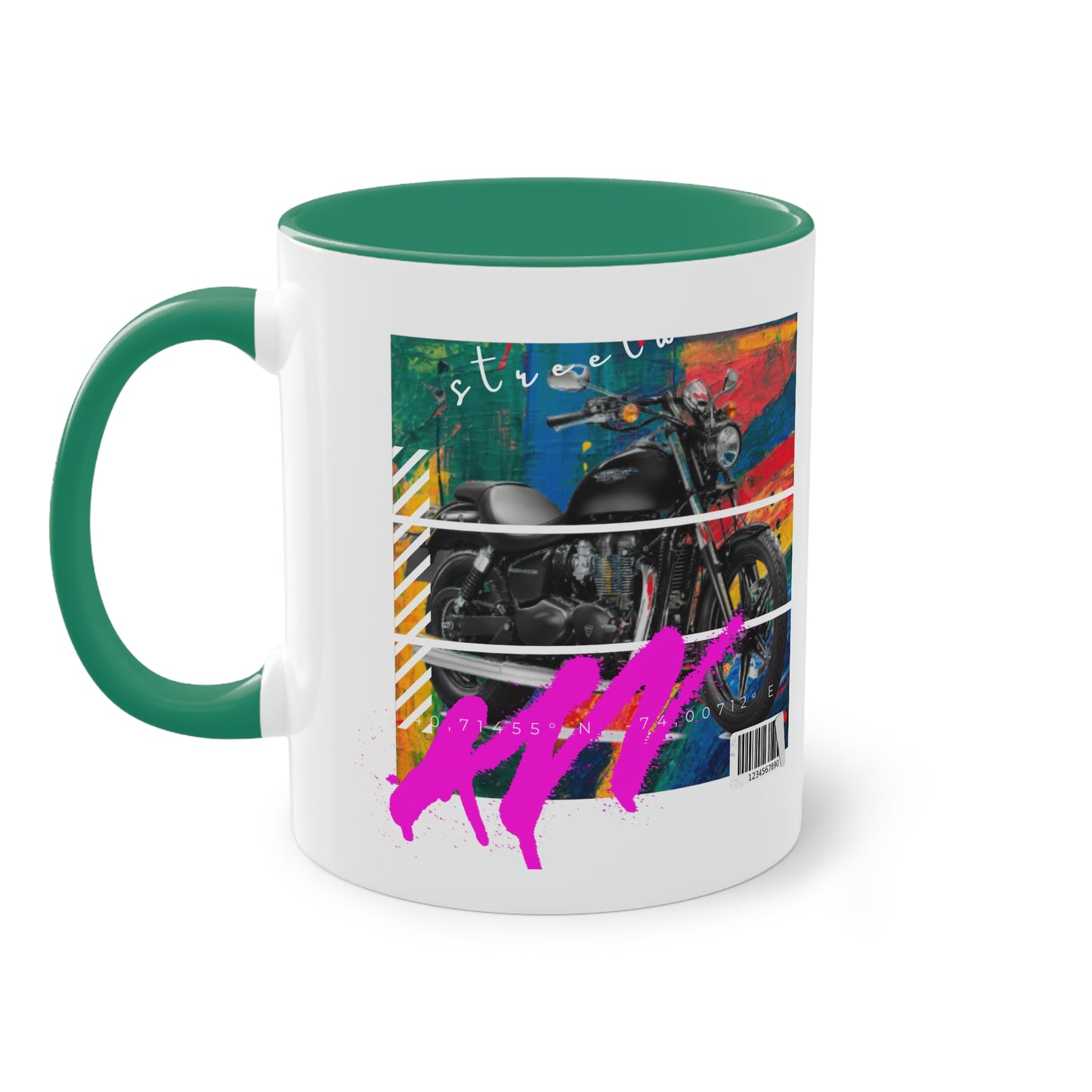 Coffee Mug  ( Urban Black Sports Bike )