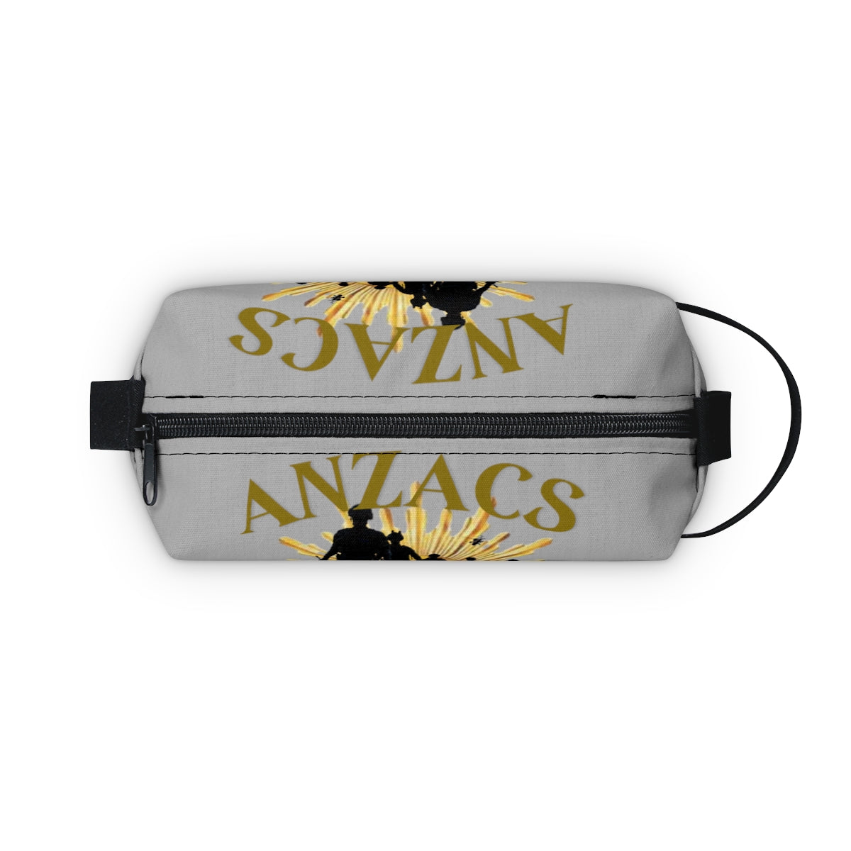Toiletry Bag (ANZACS Light Grey ) Military Styling