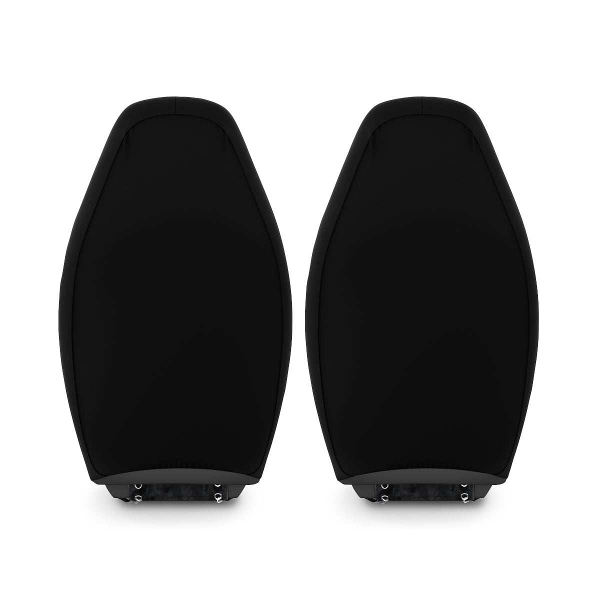 Polyester Car Seat Covers (F-22 Raptor Black) Military Styling