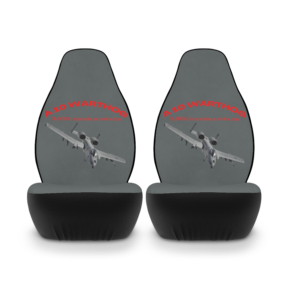 Polyester Car Seat Covers (Warthog Grey ) Military Styling