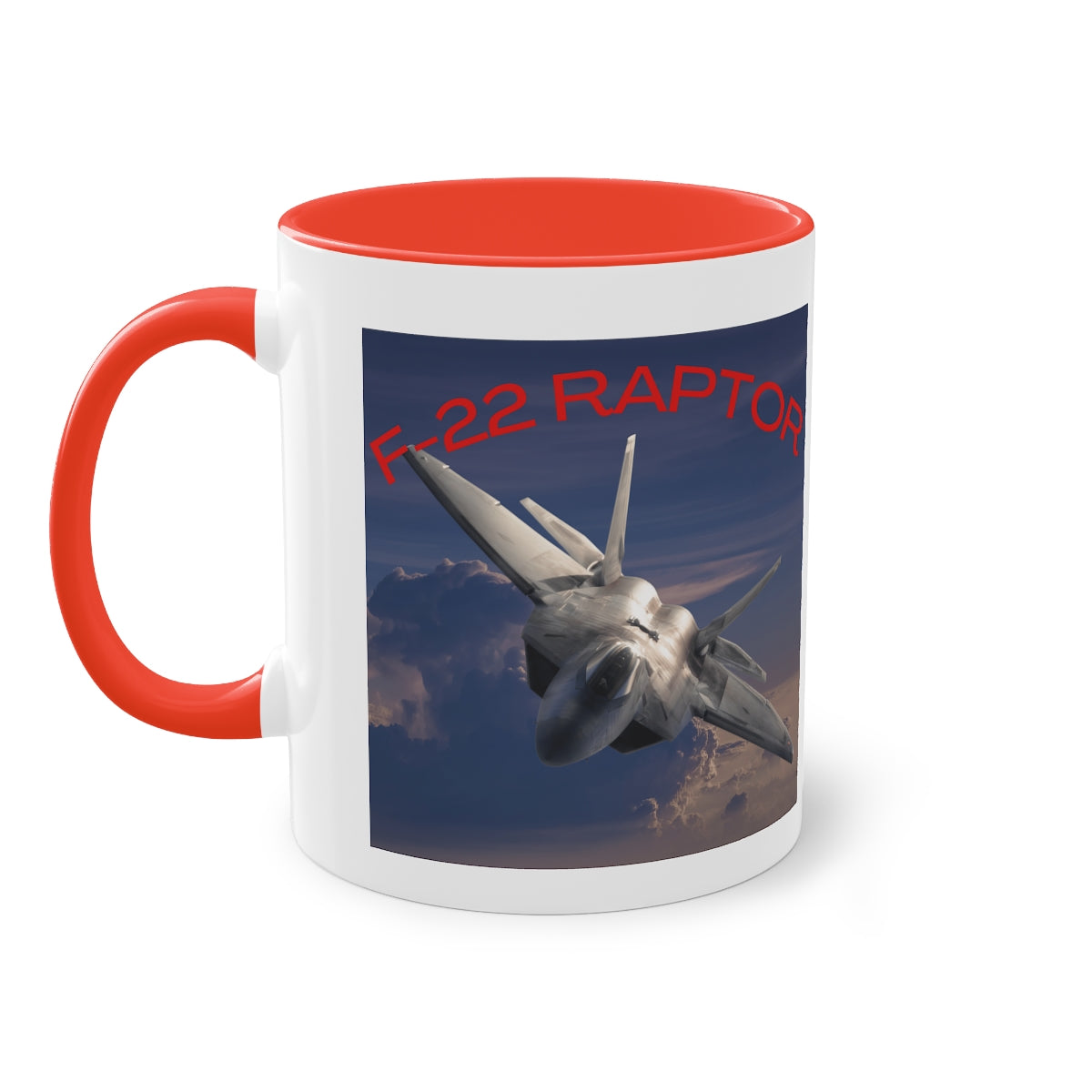 Coffee Mug ( F-22 RAPTOR 2 ) Military Style
