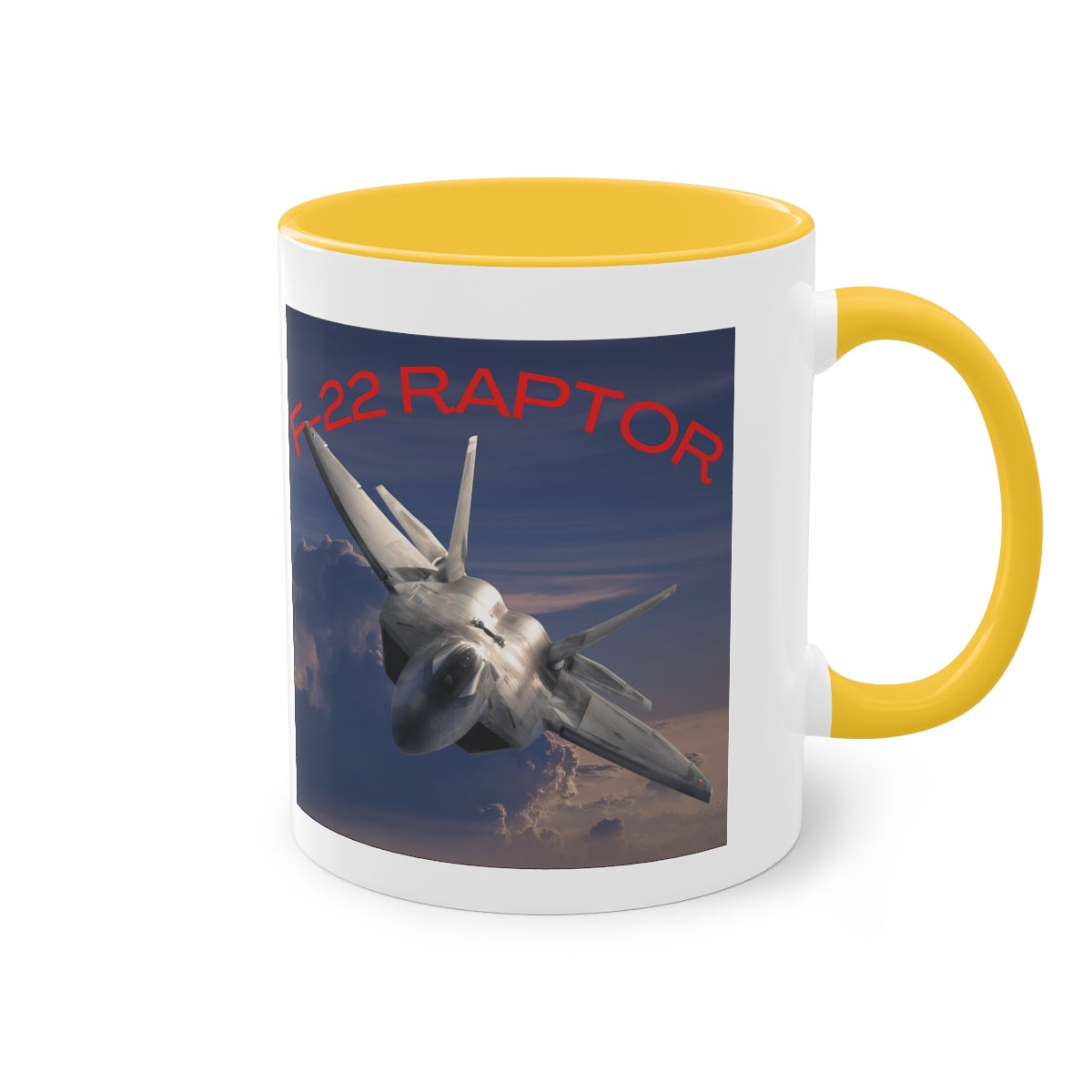 Coffee Mug ( F-22 RAPTOR 2 ) Military Style