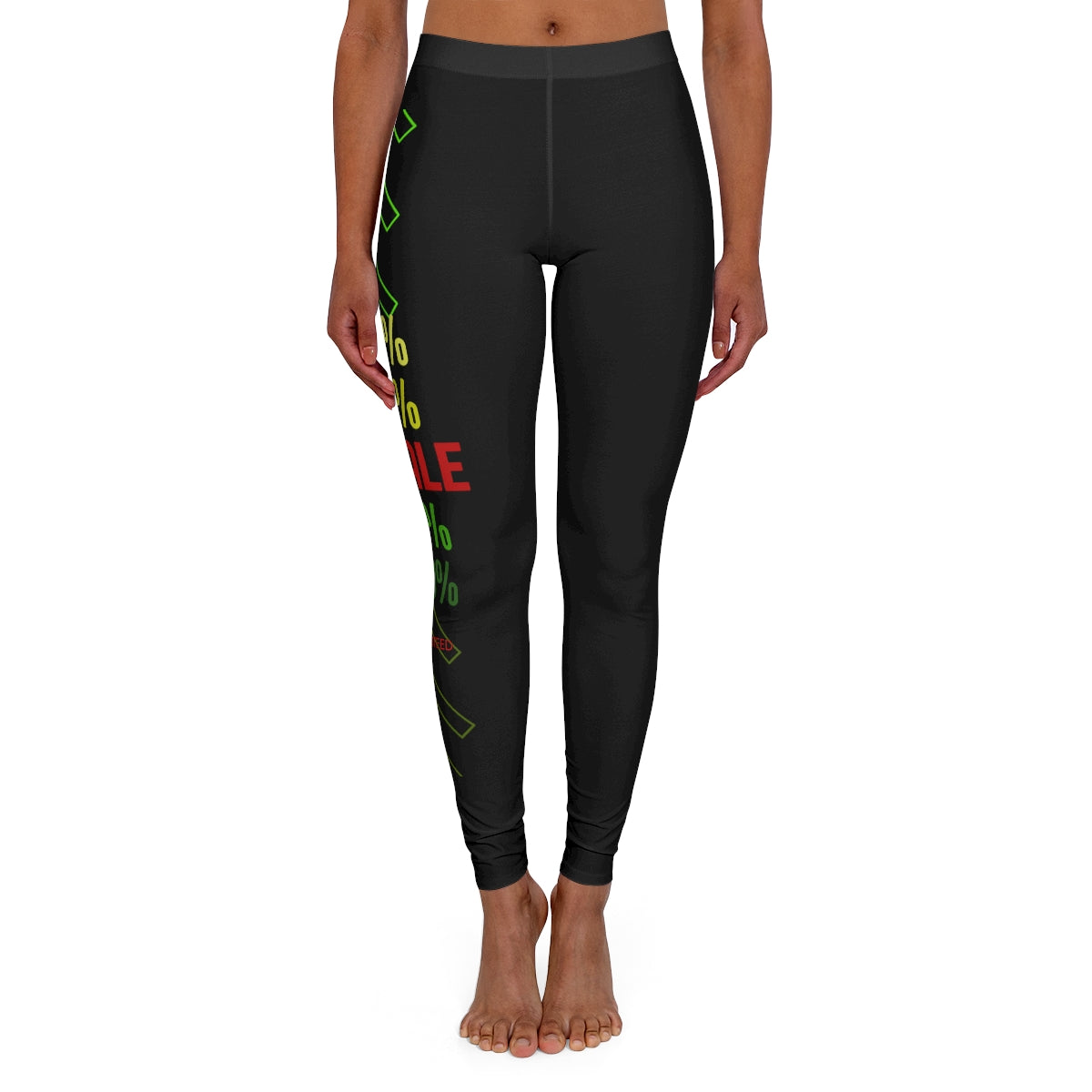 Women's Spandex Leggings (100% Female ) Black