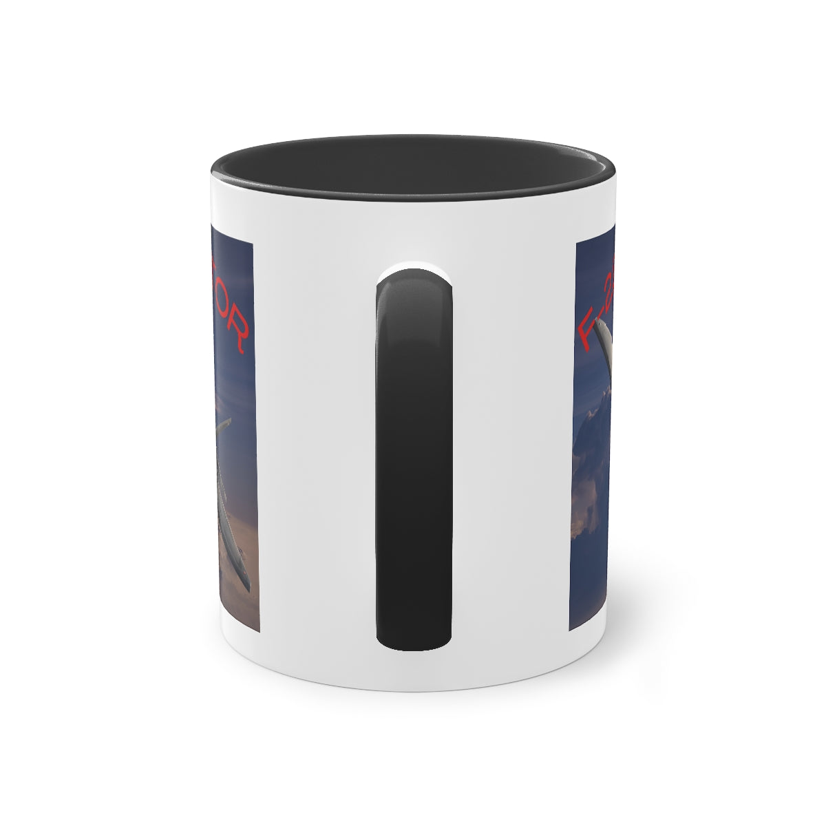 Coffee Mug ( F-22 RAPTOR 2 ) Military Style