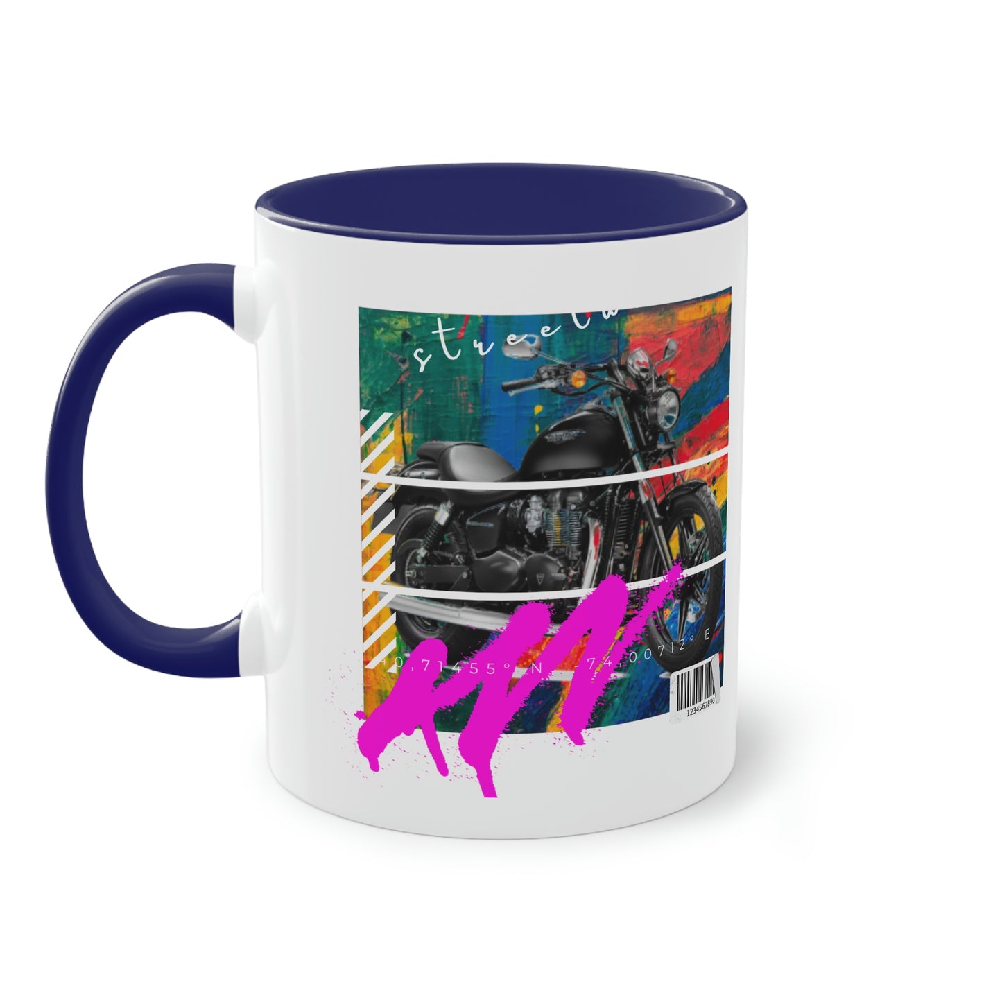 Coffee Mug  ( Urban Black Sports Bike )