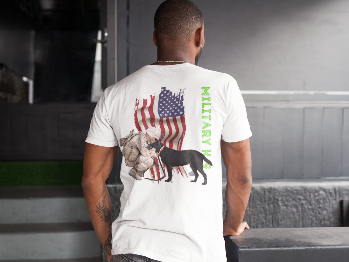 T-shirt Classic Jersey Short Sleeve ( Military K-9 Unit )