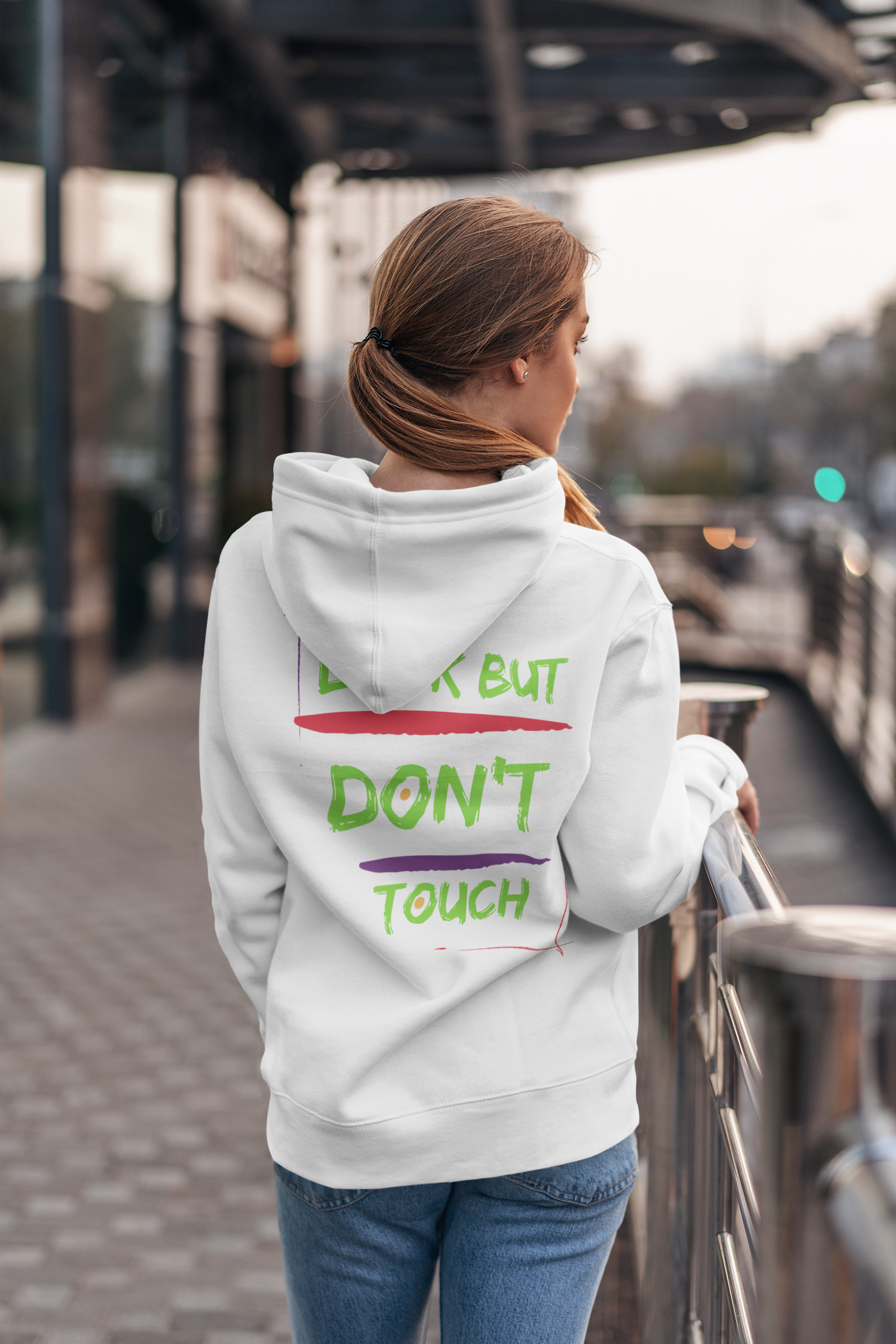 Hoodie ( Look But Don't Touch ) Activewear