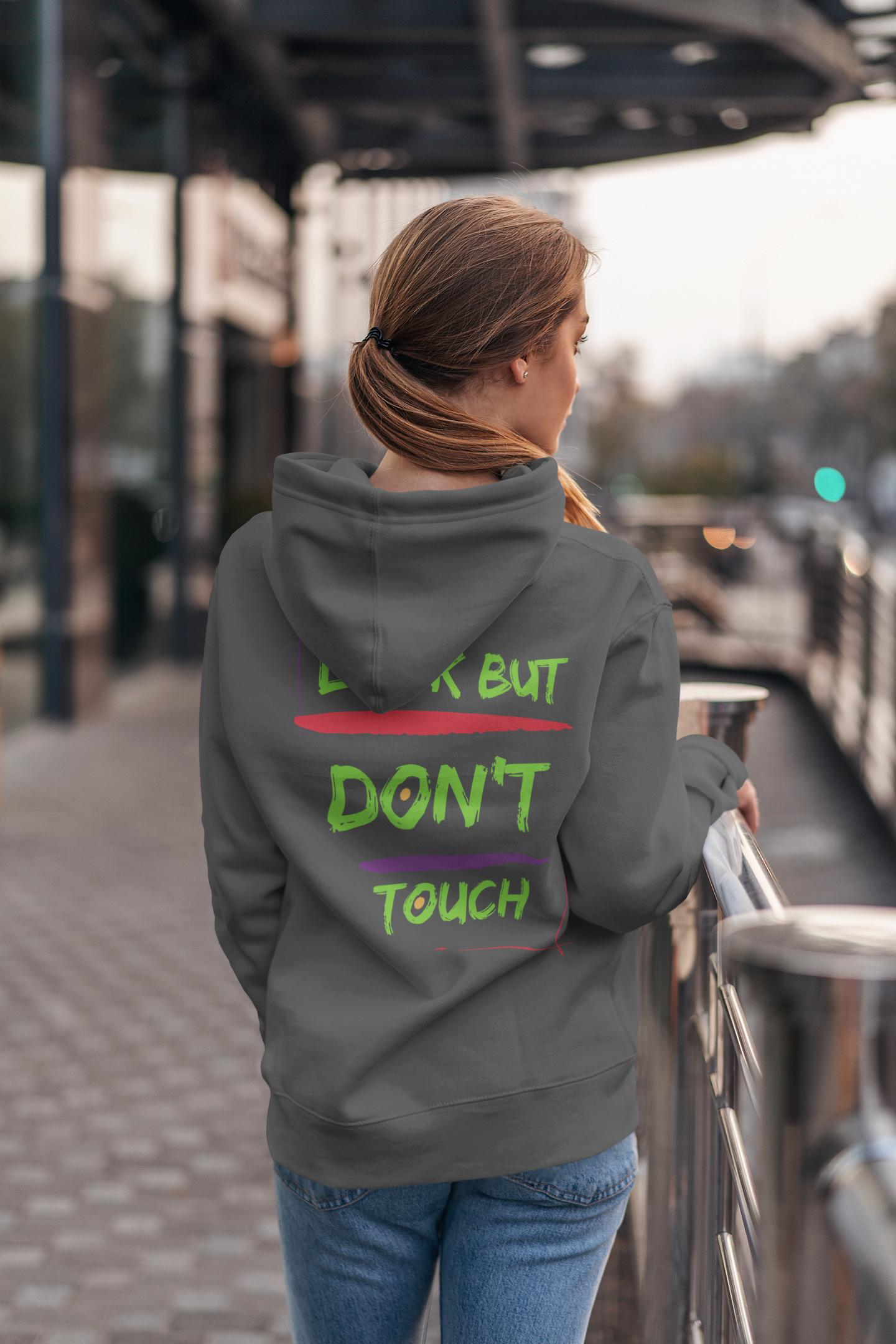 Hoodie ( Look But Don't Touch ) Activewear