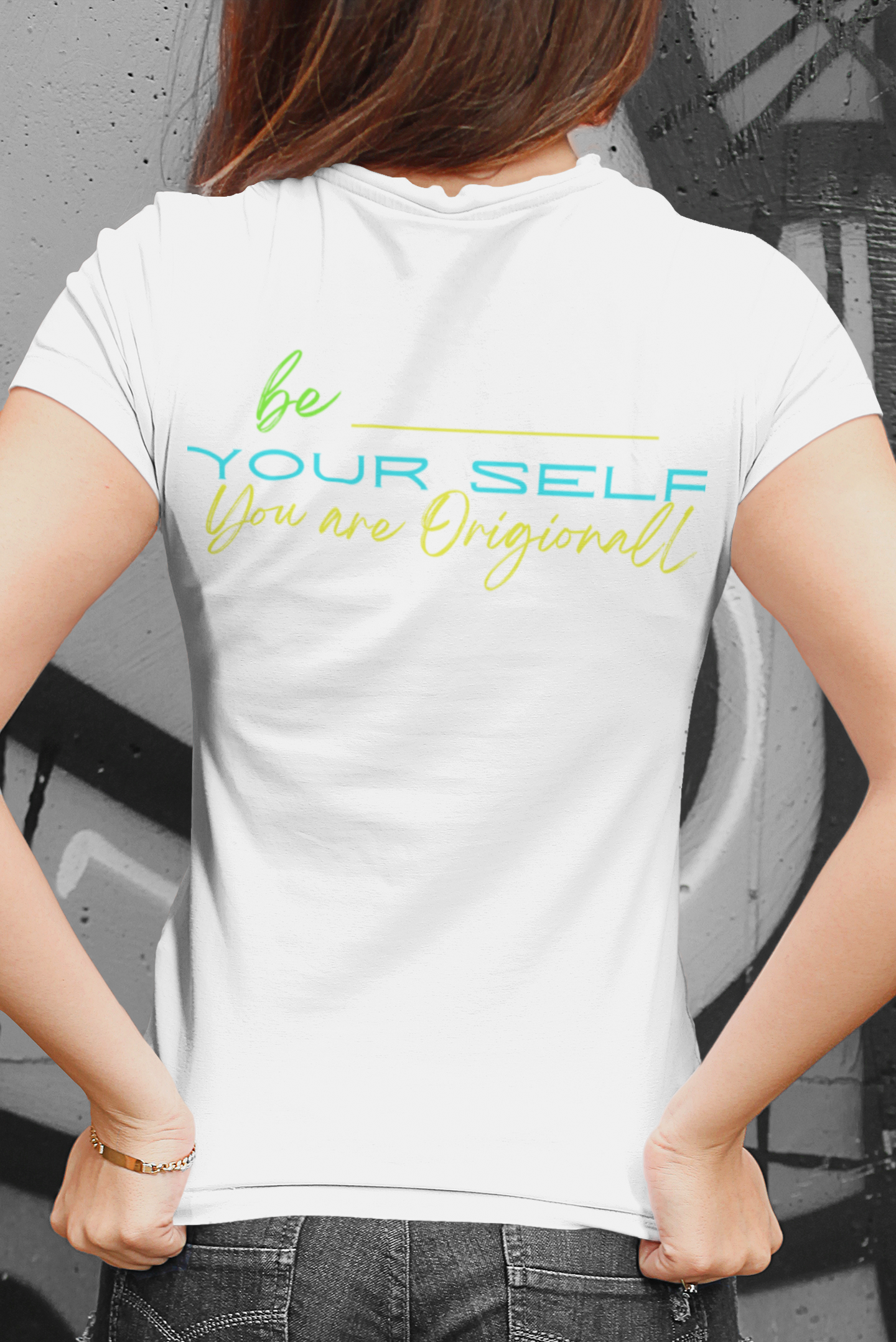T-shirts Classic Jersey style short sleeve ( Be Yourself ) Activewear