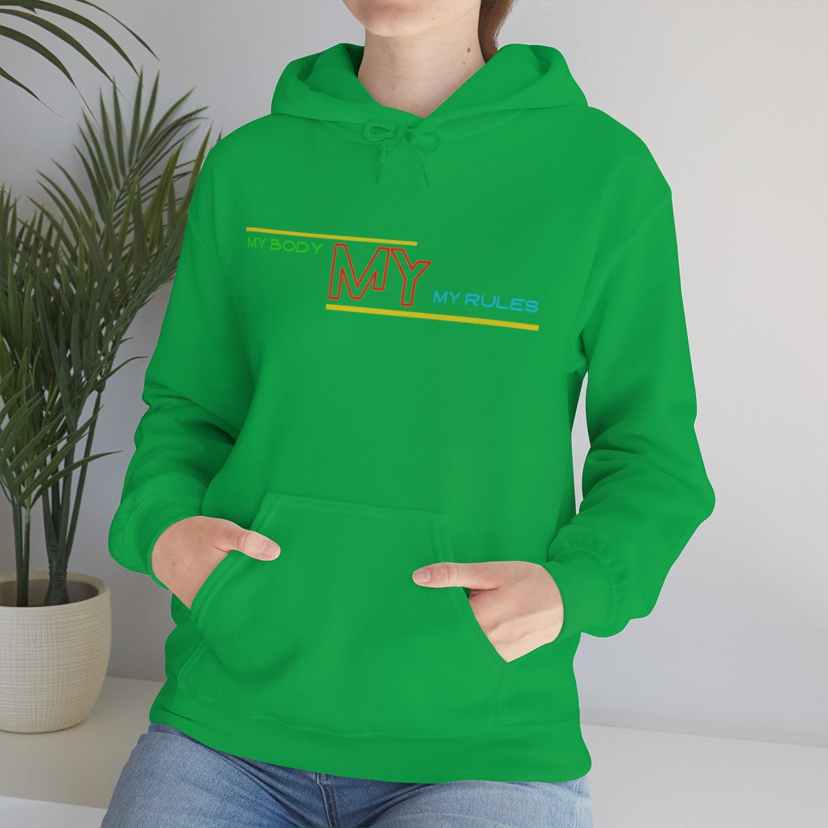 Hoodie ( My Body My Rules) Activewear