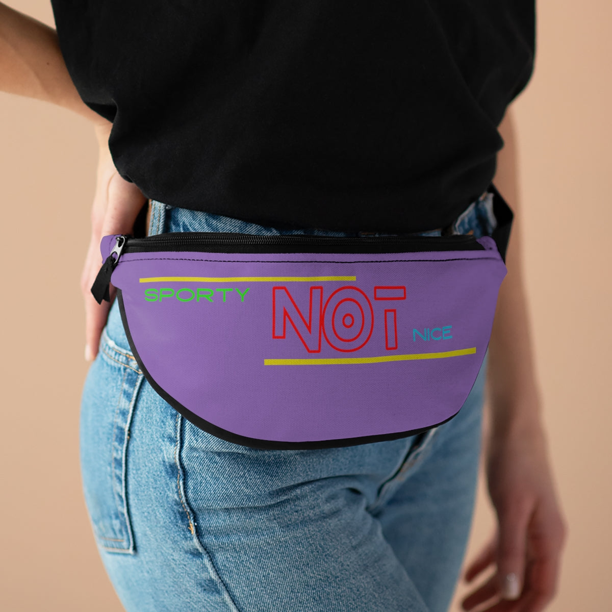 Fanny Pack ( Sporty Not Nice Purple )