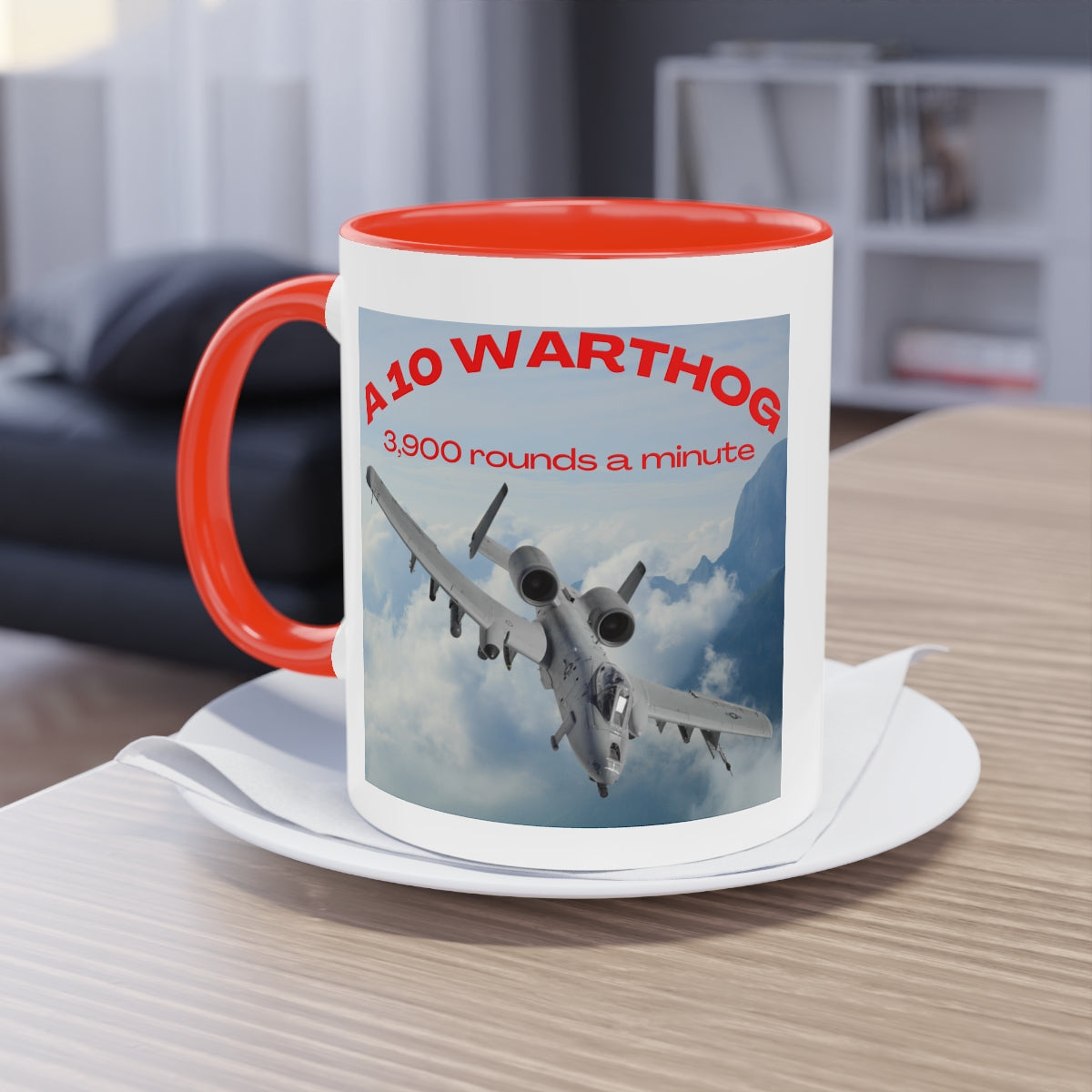 Coffee Mug ( F-10 Warthog 1 ) Military Style