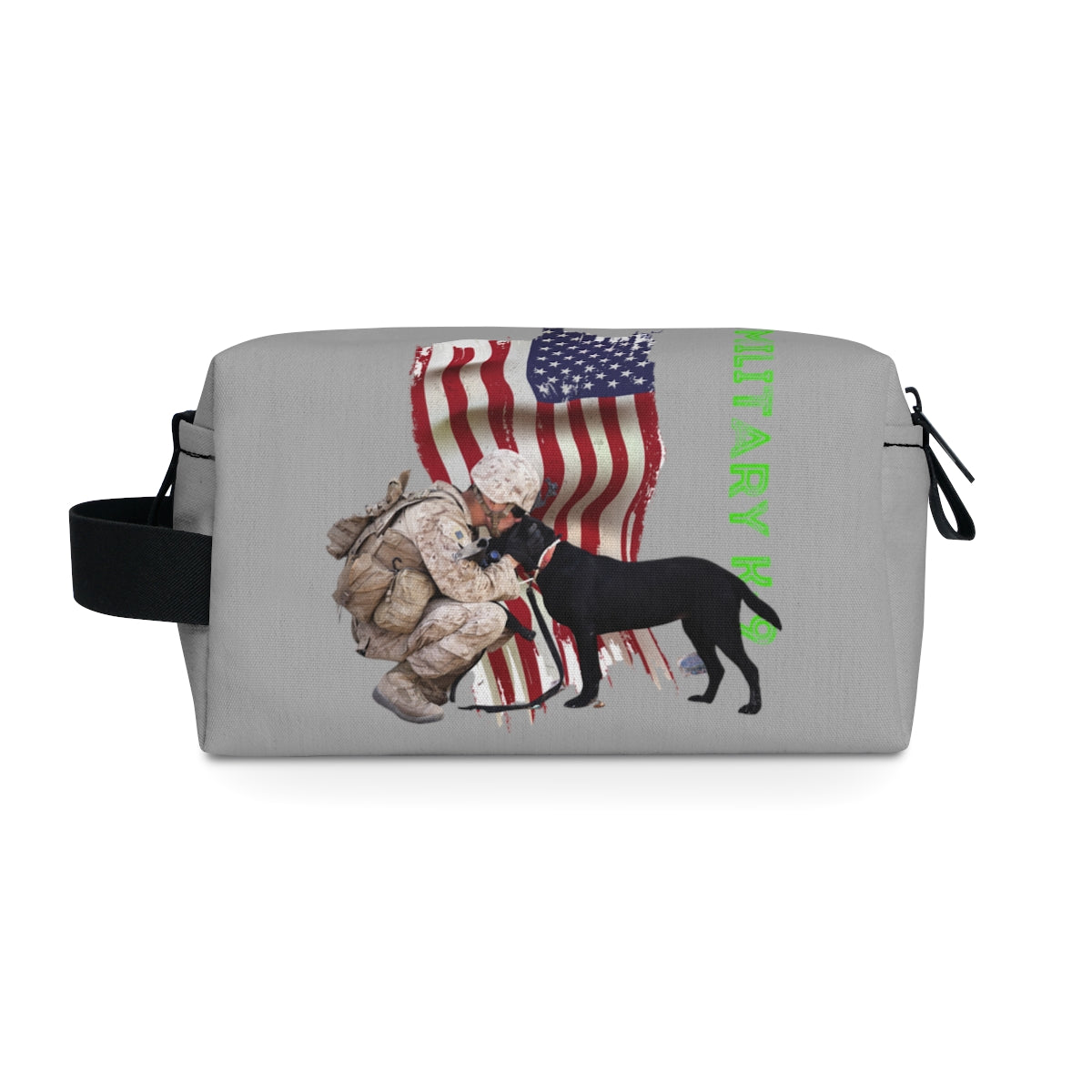 Toiletry Bag (K-9 Light Grey  ) Military Styling
