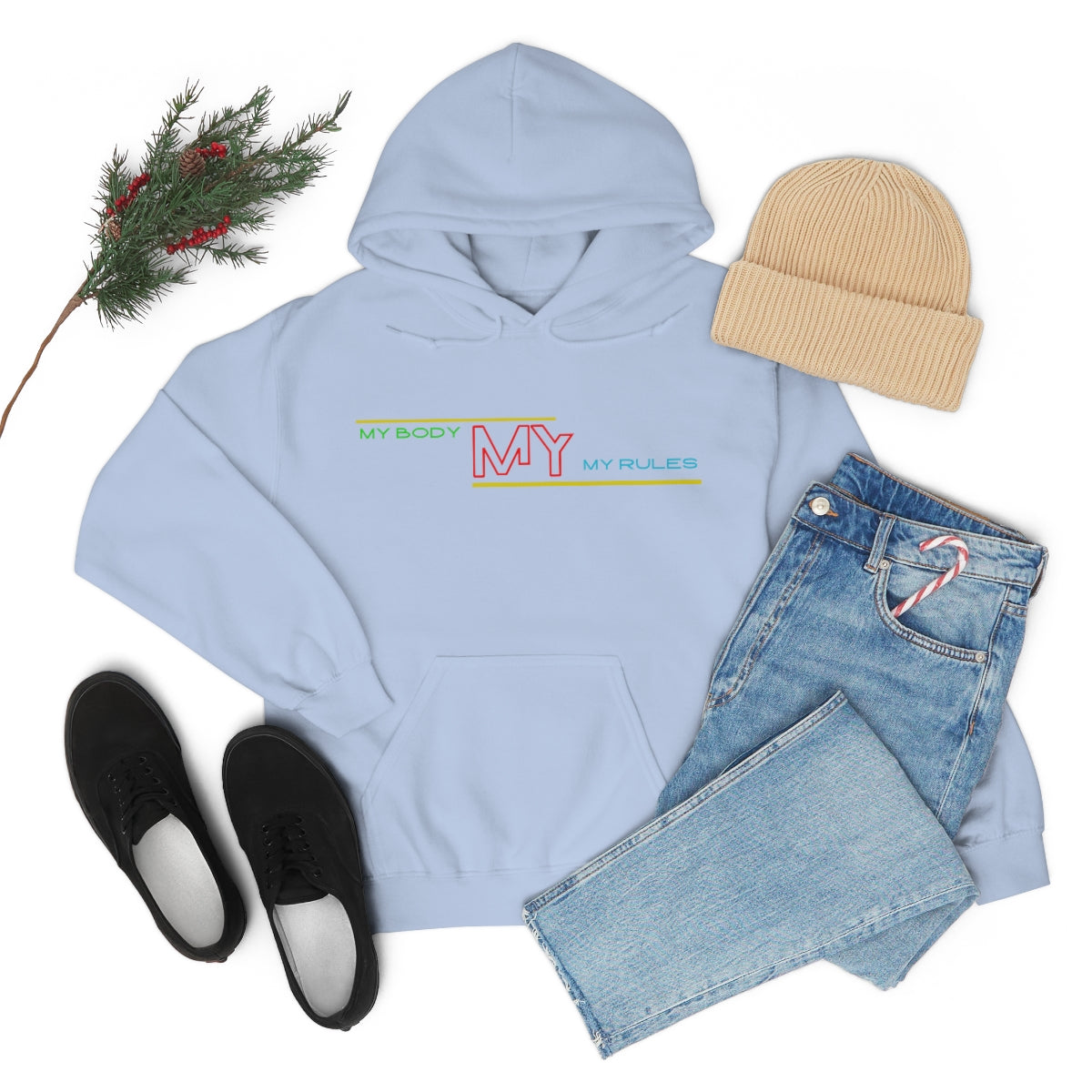 Hoodie ( My Body My Rules) Activewear
