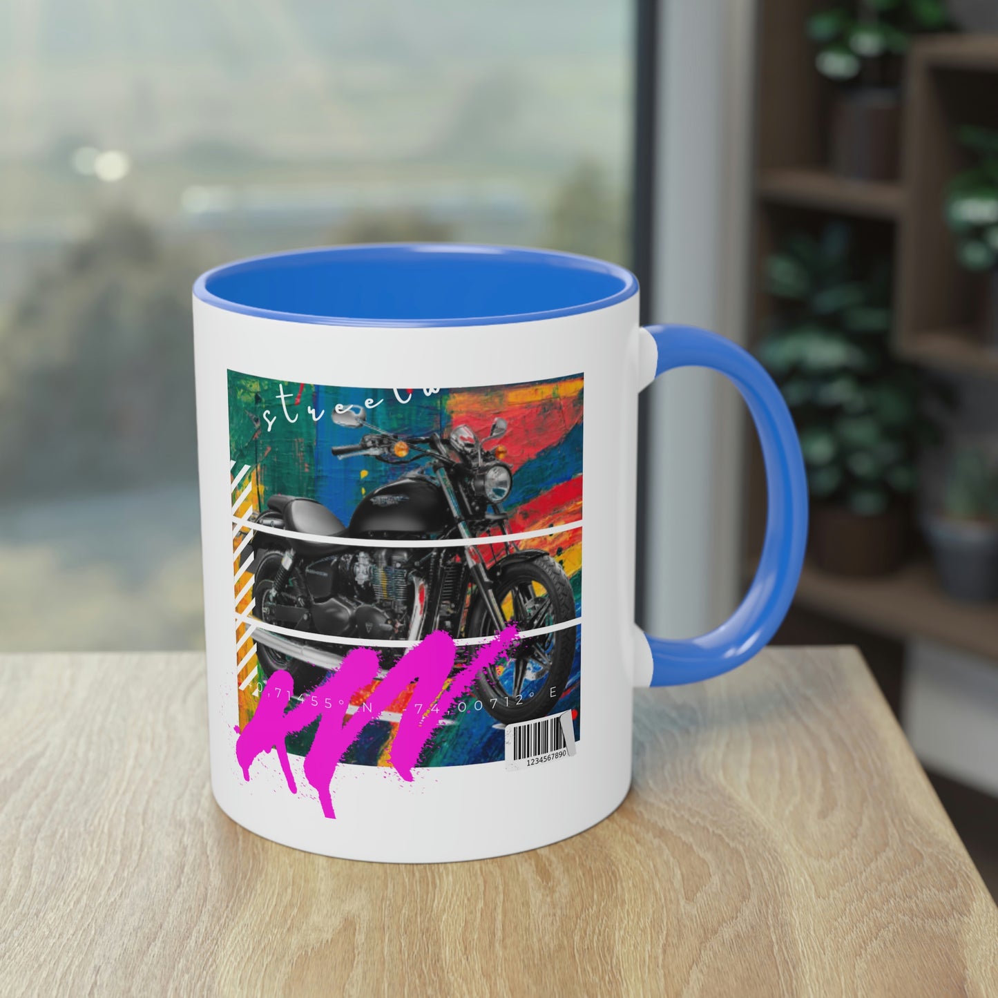 Coffee Mug  ( Urban Black Sports Bike )