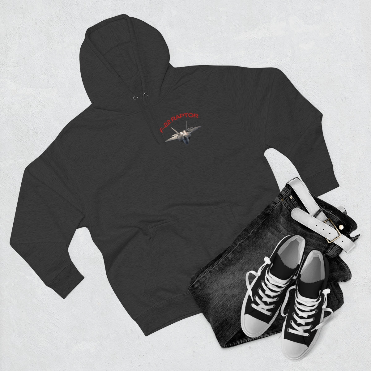 Hoodie ( Air Force RAPTOR 2 ) Military Style
