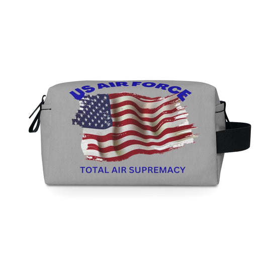 Toiletry Bag (US AIR FORCE Light Grey ) Military Styling