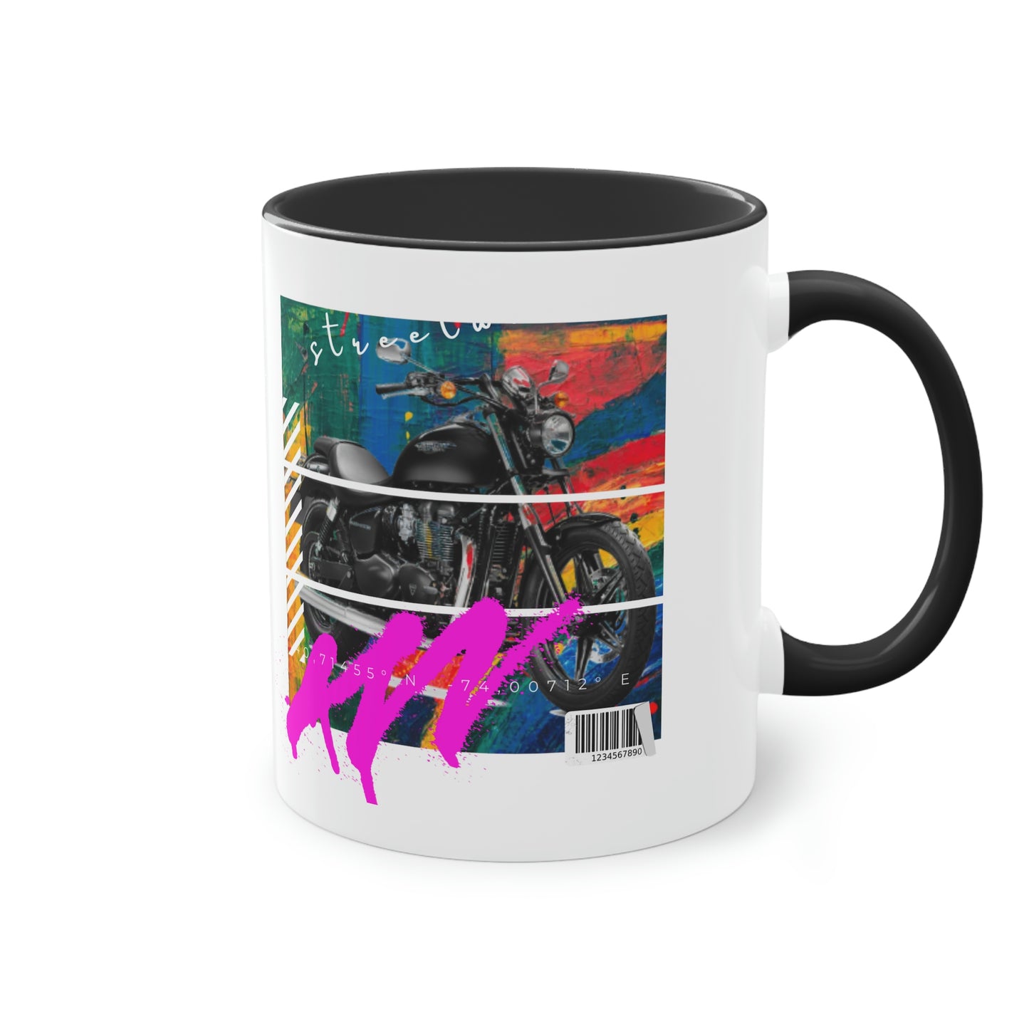 Coffee Mug  ( Urban Black Sports Bike )
